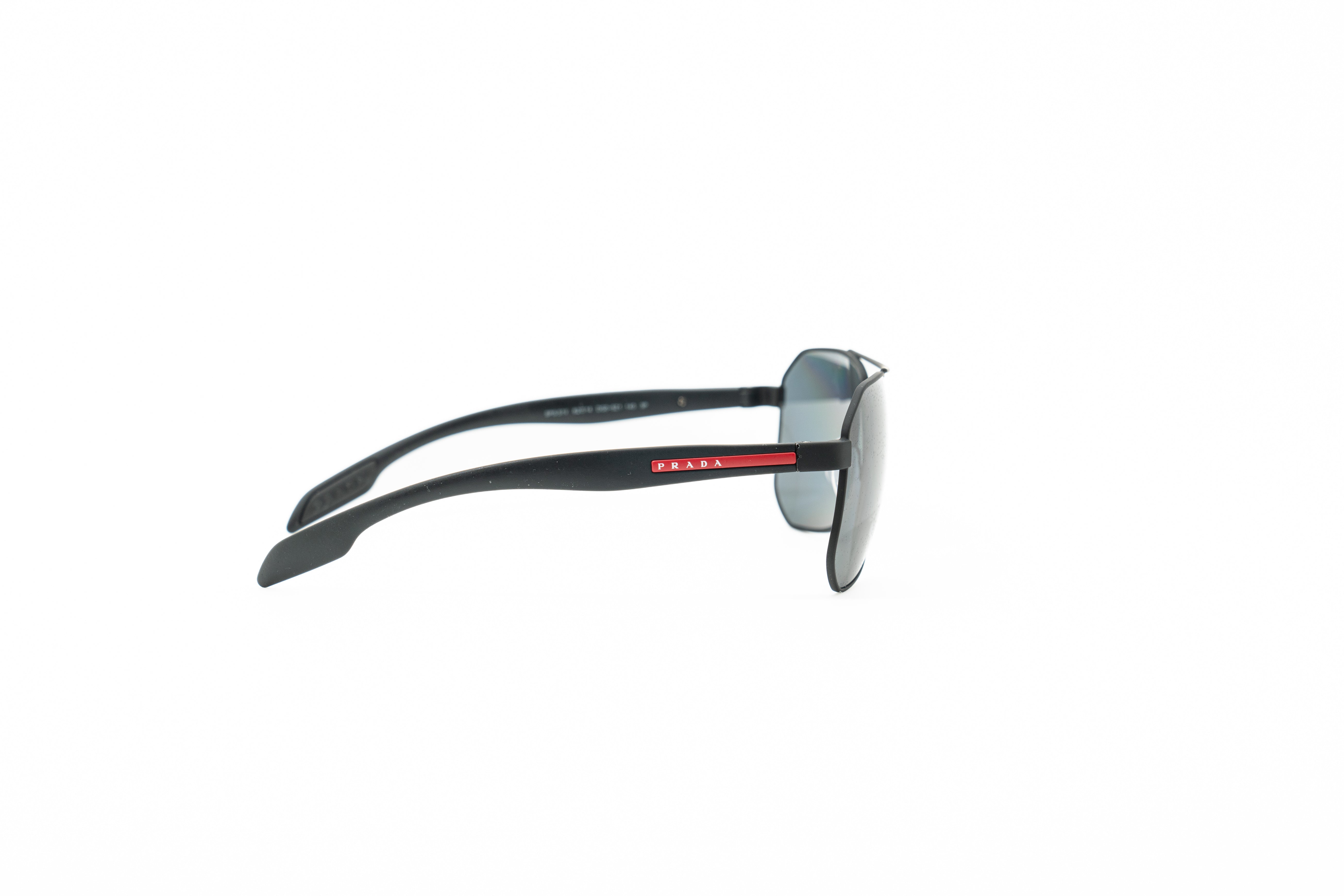 Prada DG0-5Z1 Stainless Steel Sunglasses in Black