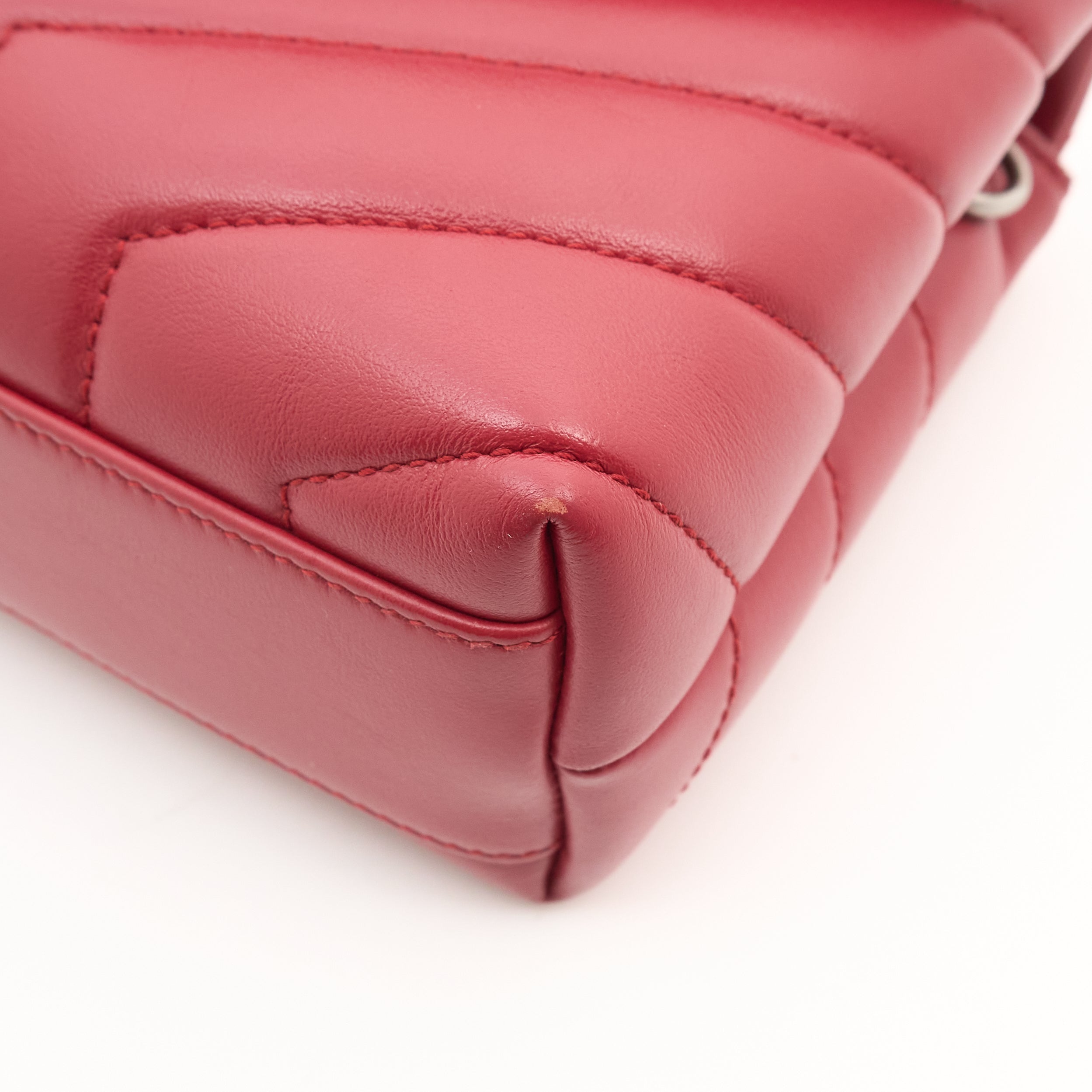 Saint Laurent Red Lou Lou Bag