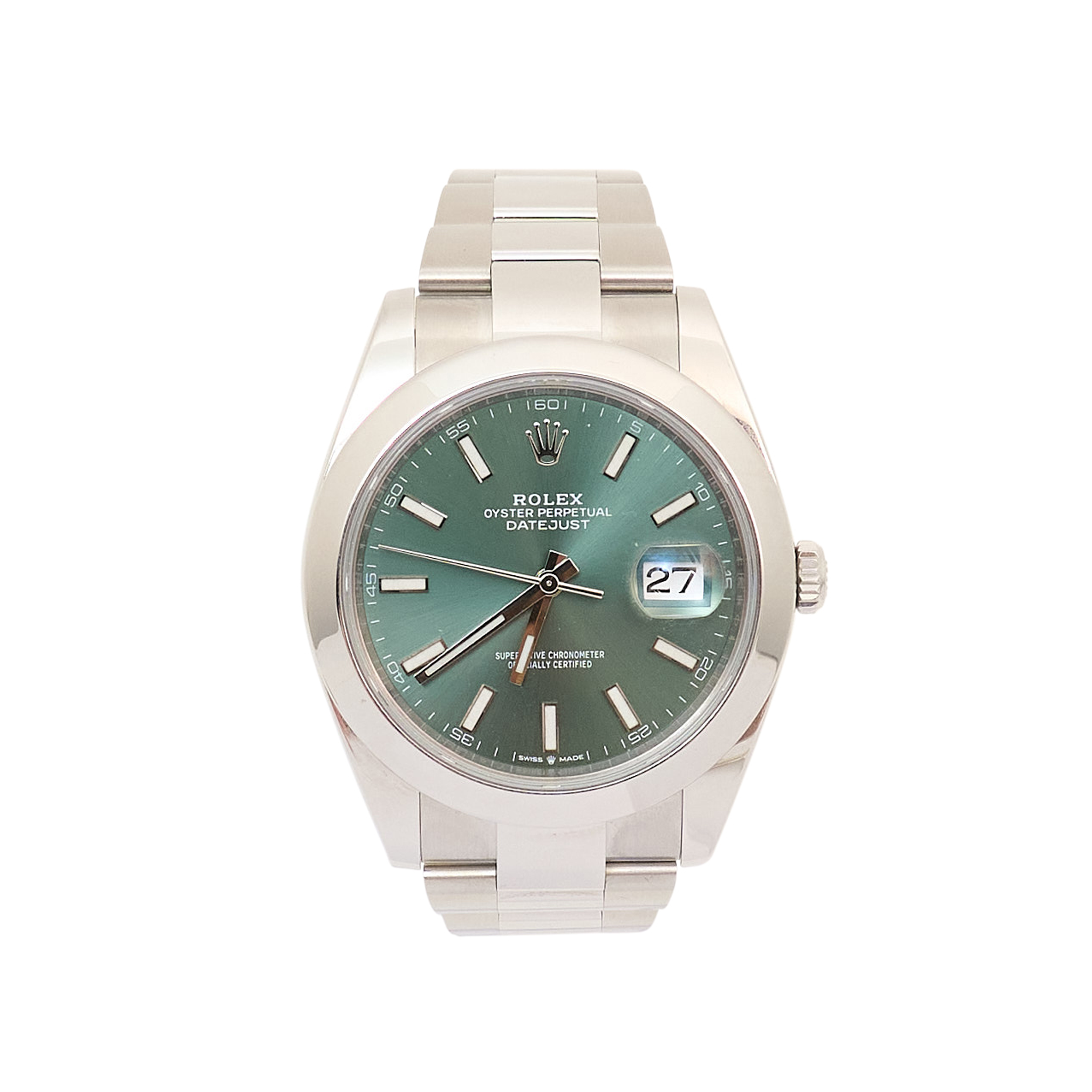 Rolex Datejust 41mm Mint Green Dial