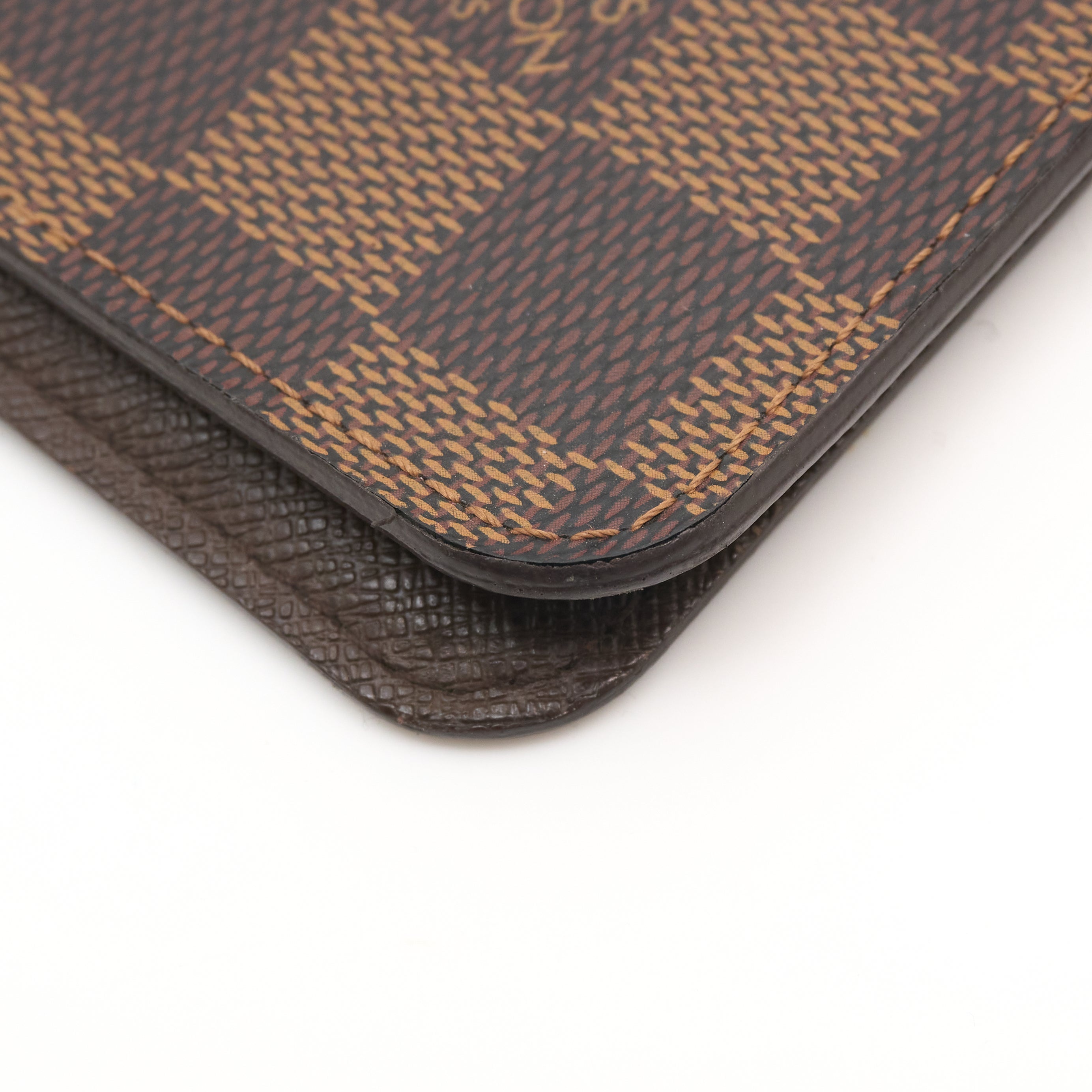 Louis Vuitton Damier Ebene Desk Agenda Cover