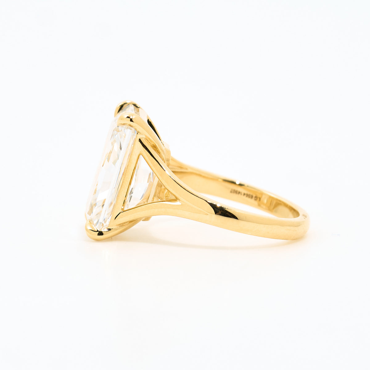 MV&Co Custom 10.22ct Lab-Grown Diamond Solitaire Ring in 18ct Yellow Gold