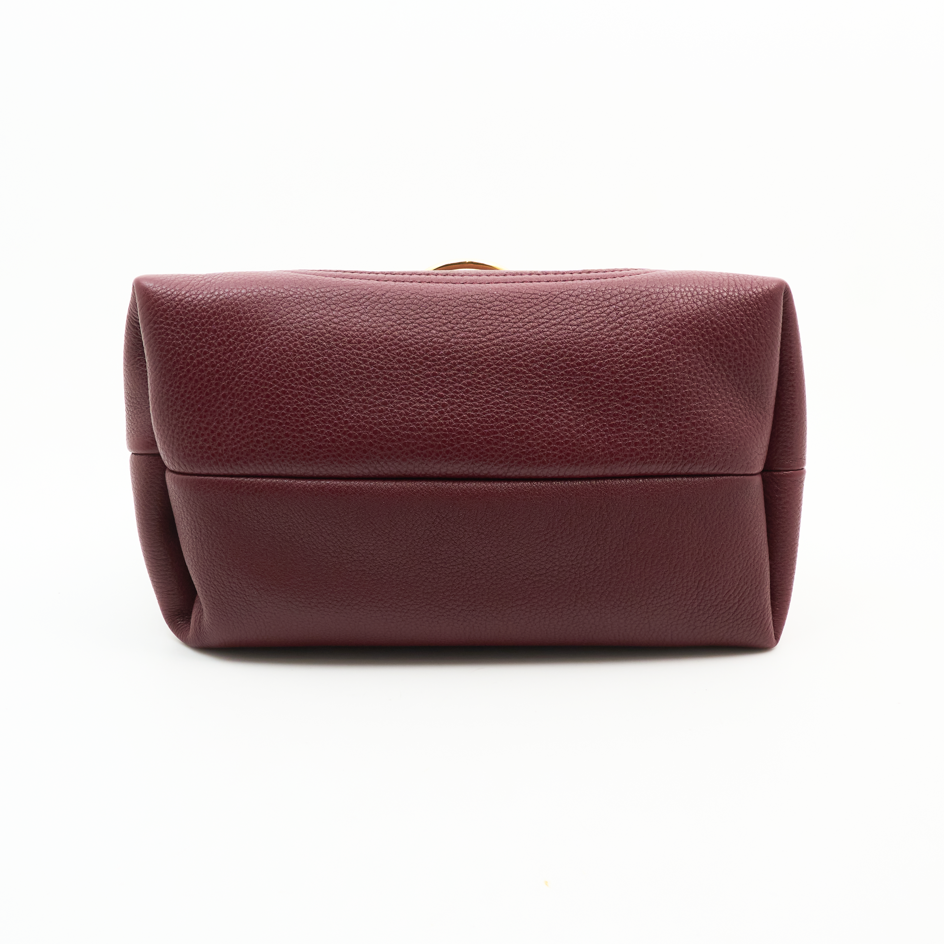 Gucci Softbit Small Burgundy Leather Bag