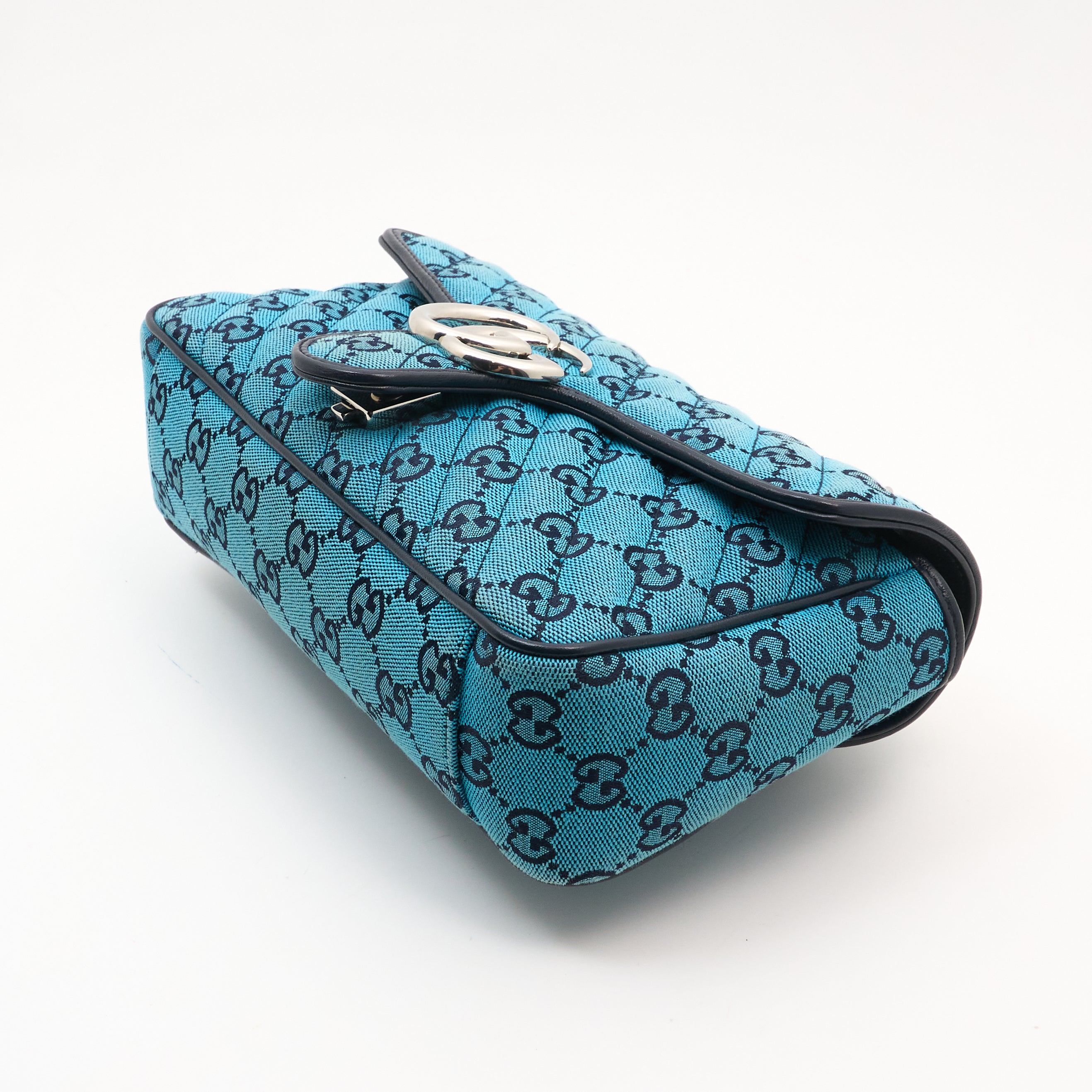Gucci GG Canvas Diagonal Marmont Bag