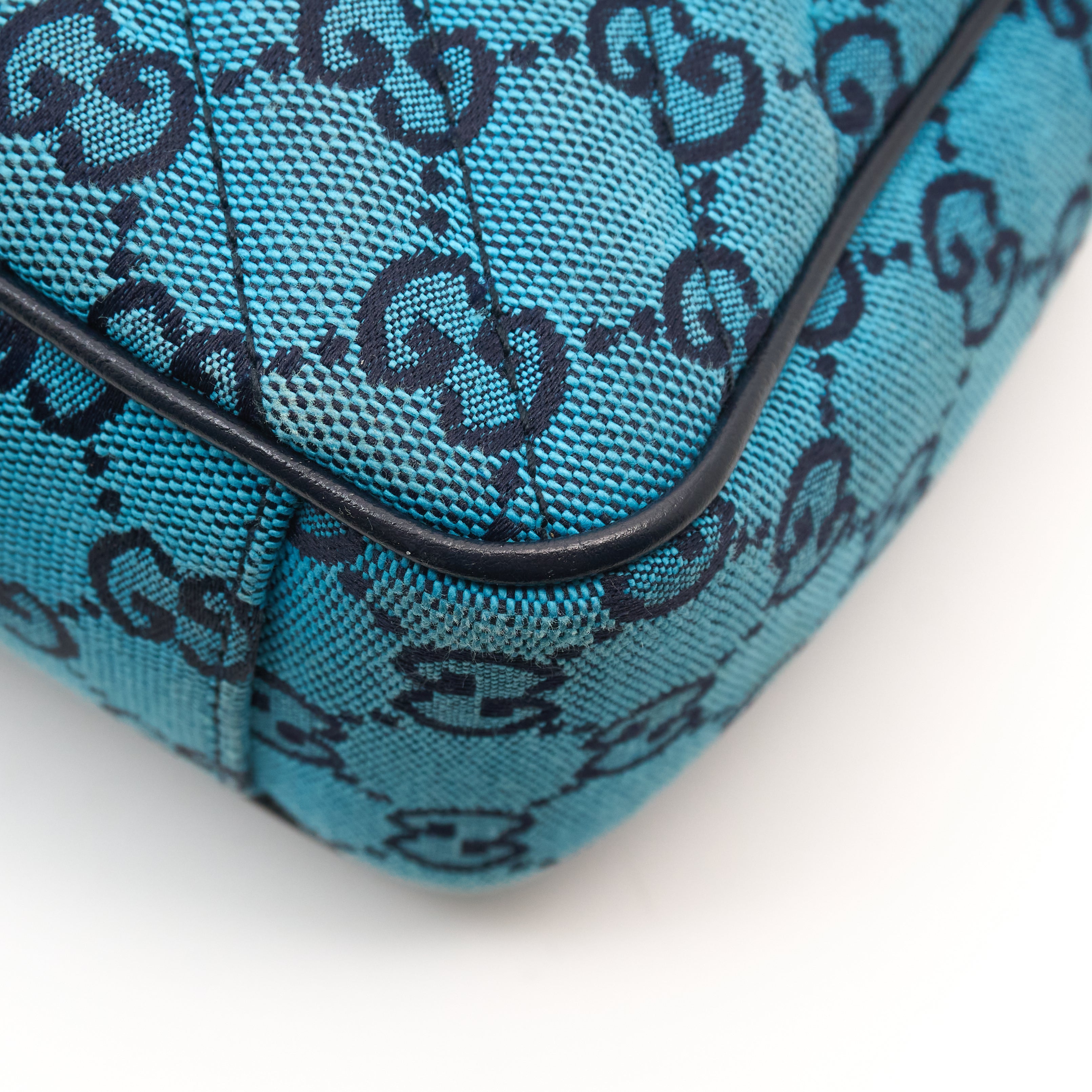 Gucci GG Canvas Diagonal Marmont Bag