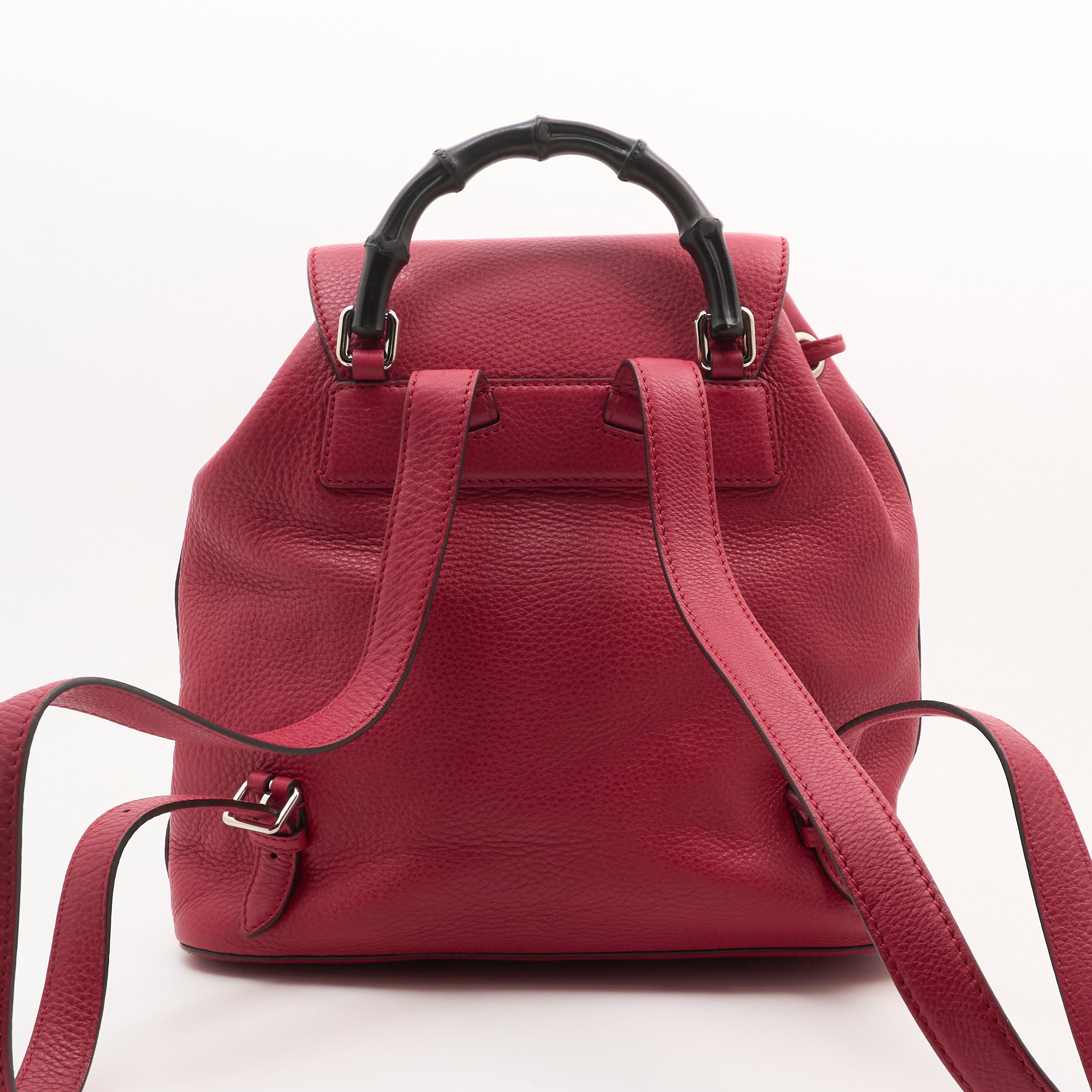 Gucci Pink Leather Backpack