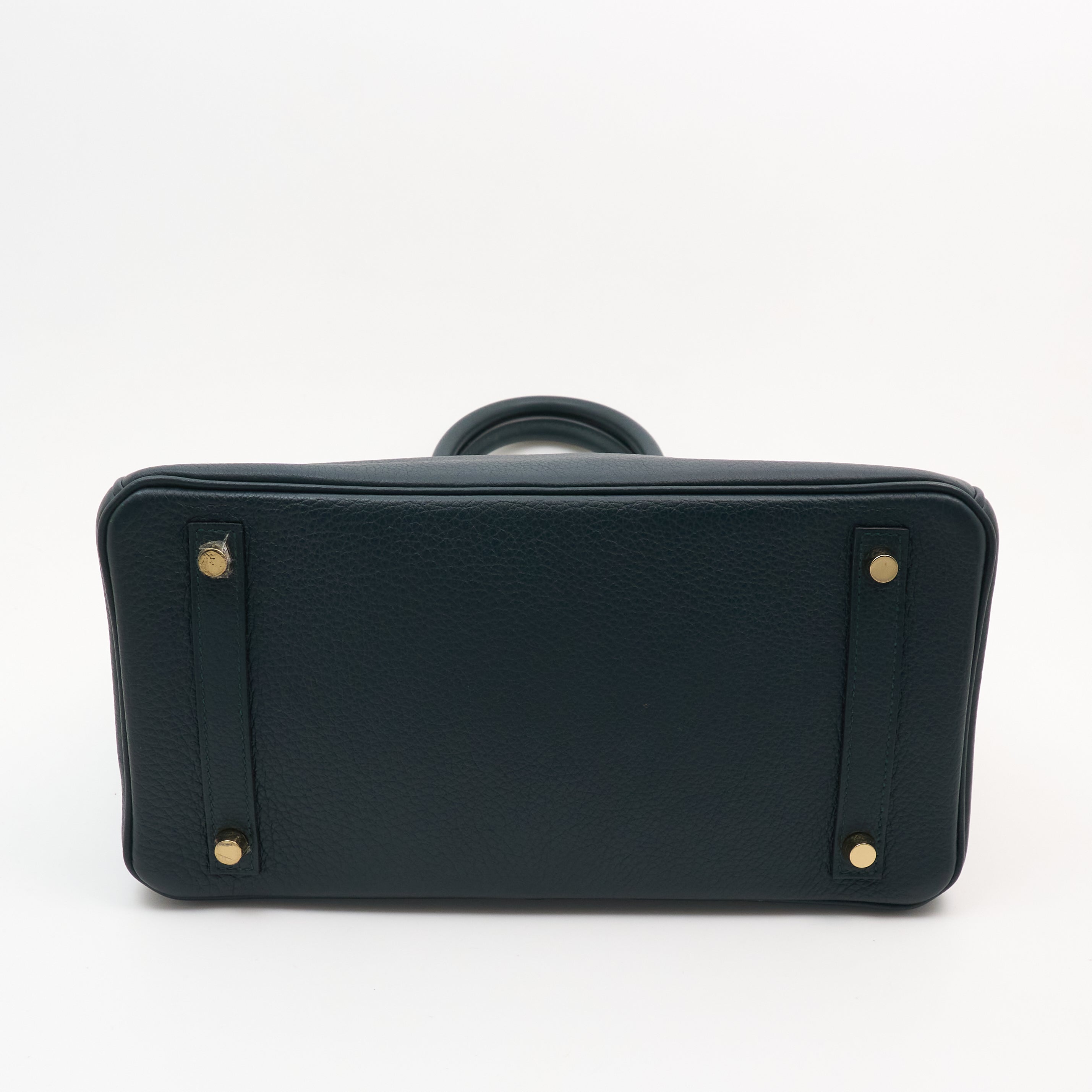 Hermes Birkin 30 Togo Vert Cypress GHW Stamp C