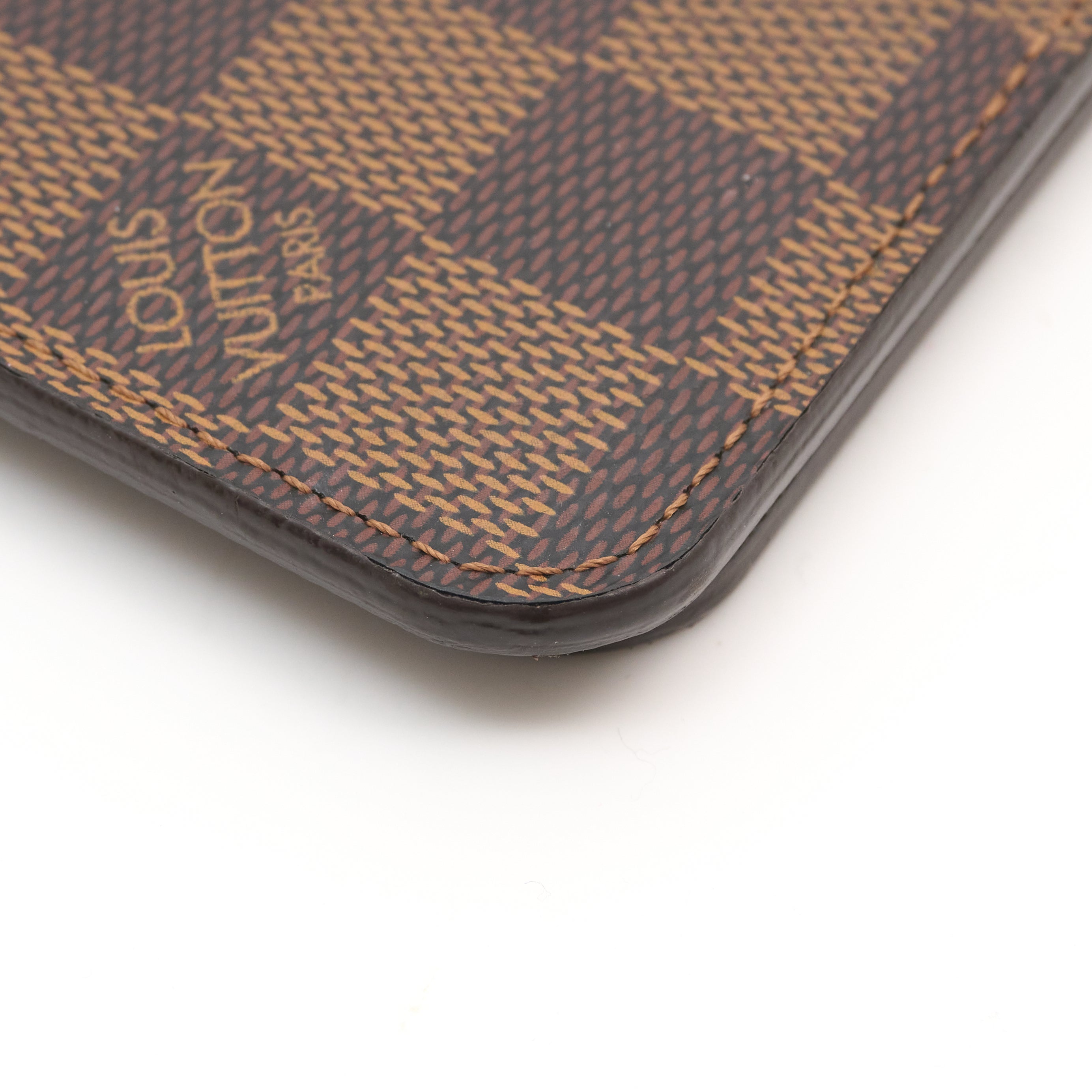 Louis Vuitton Damier Ebene Desk Agenda Cover