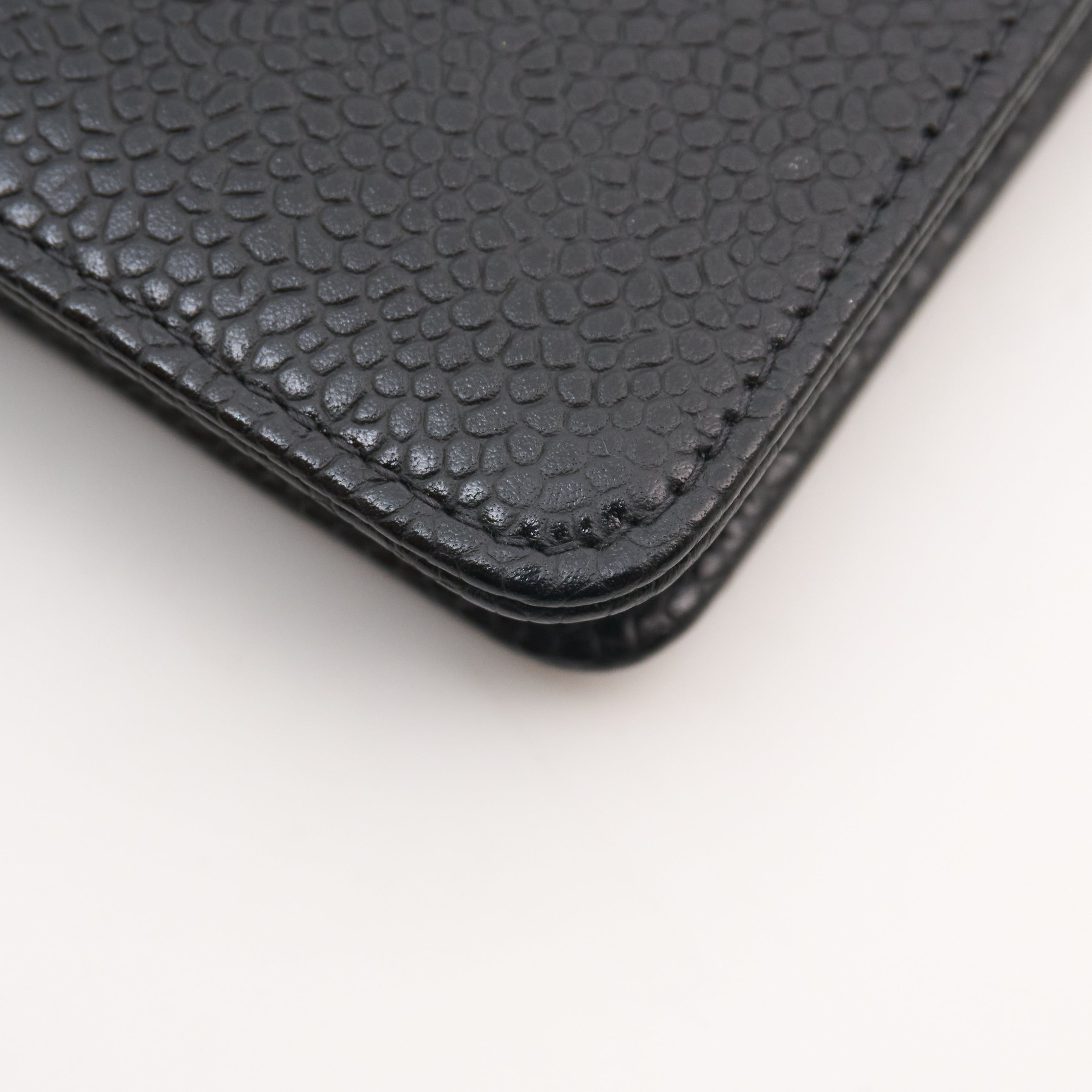 Chanel Agenda Notebook in Black Caviar Leather