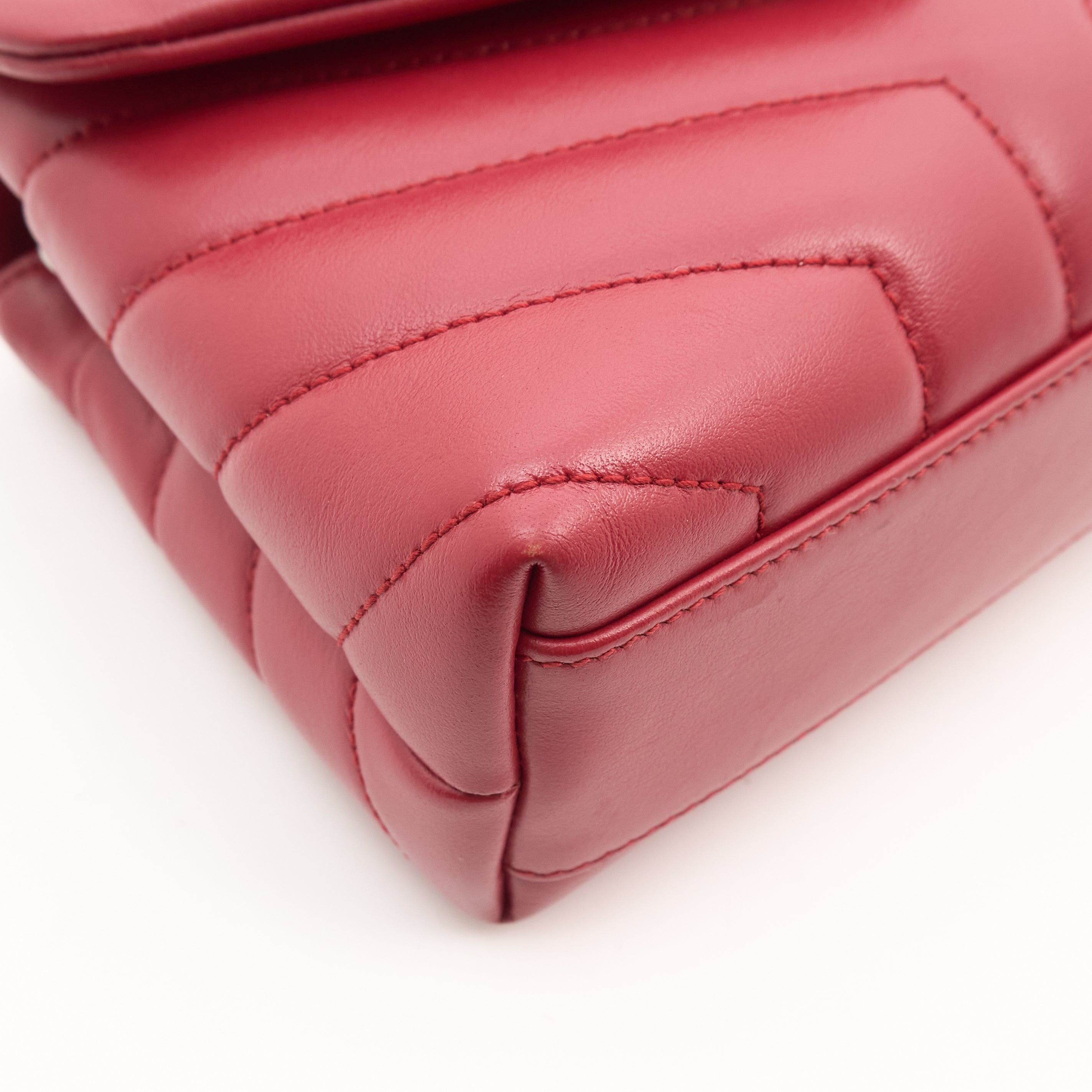 Saint Laurent Red Lou Lou Bag