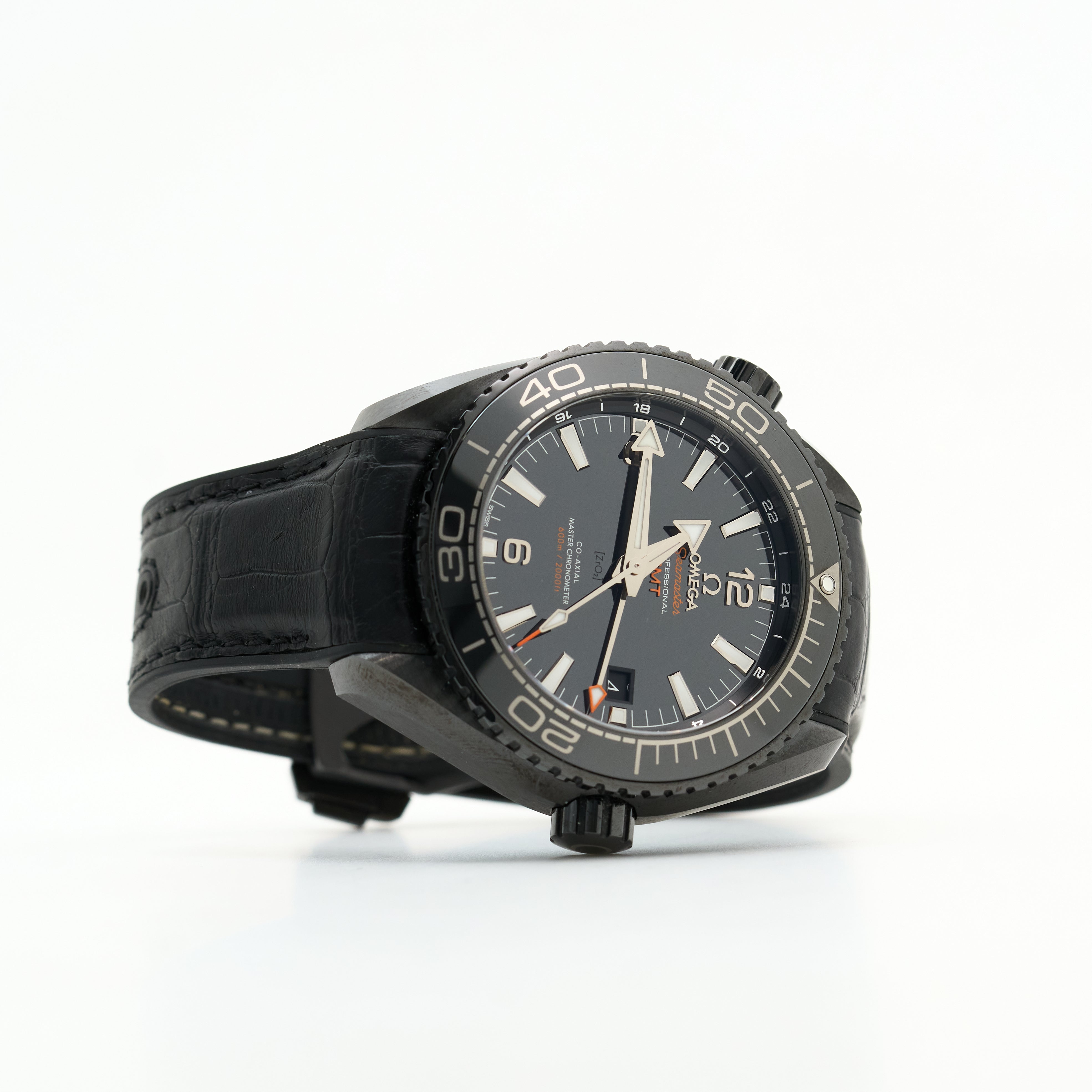 Omega Seamaster Planet Ocean Deep Black GMT 43mm