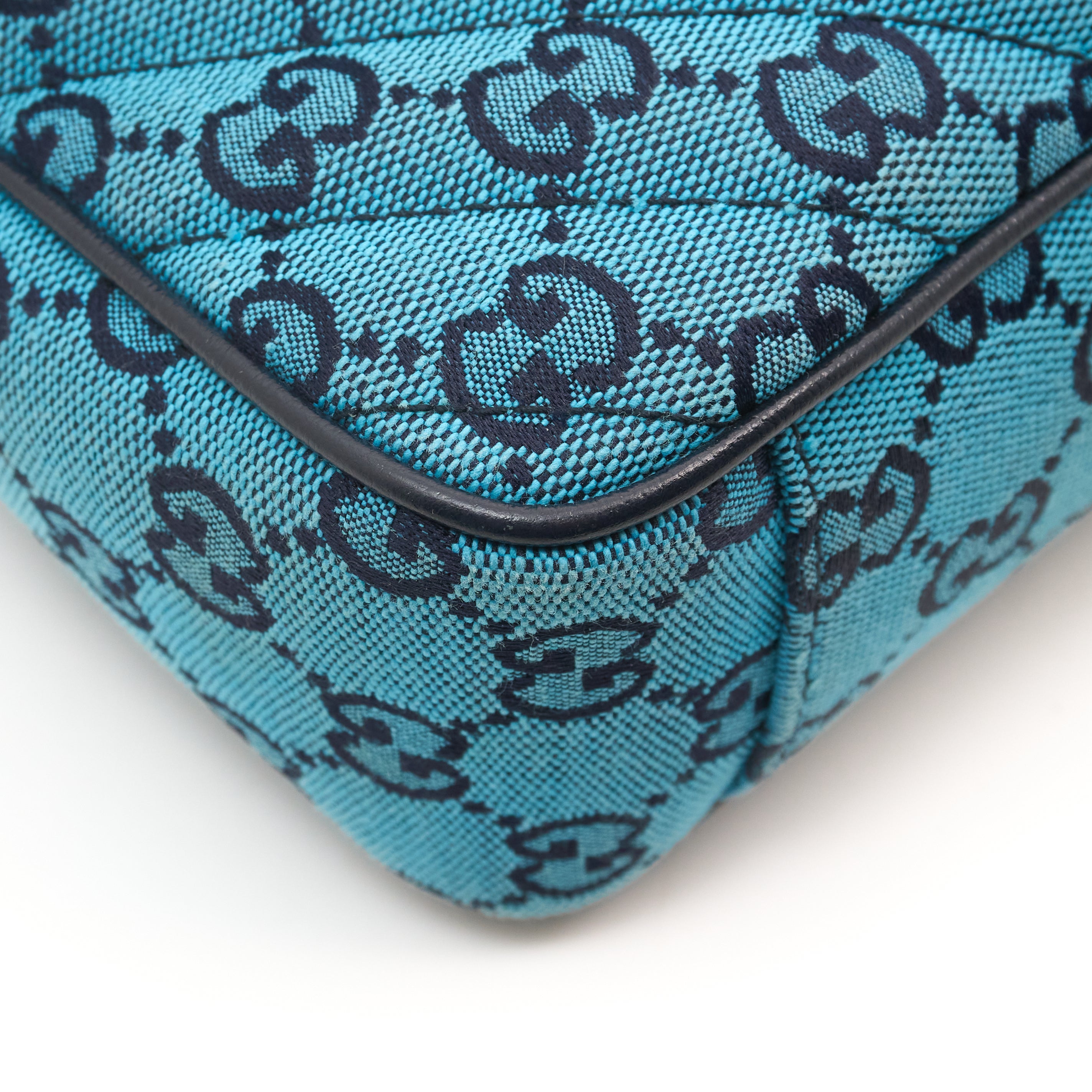 Gucci GG Canvas Diagonal Marmont Bag
