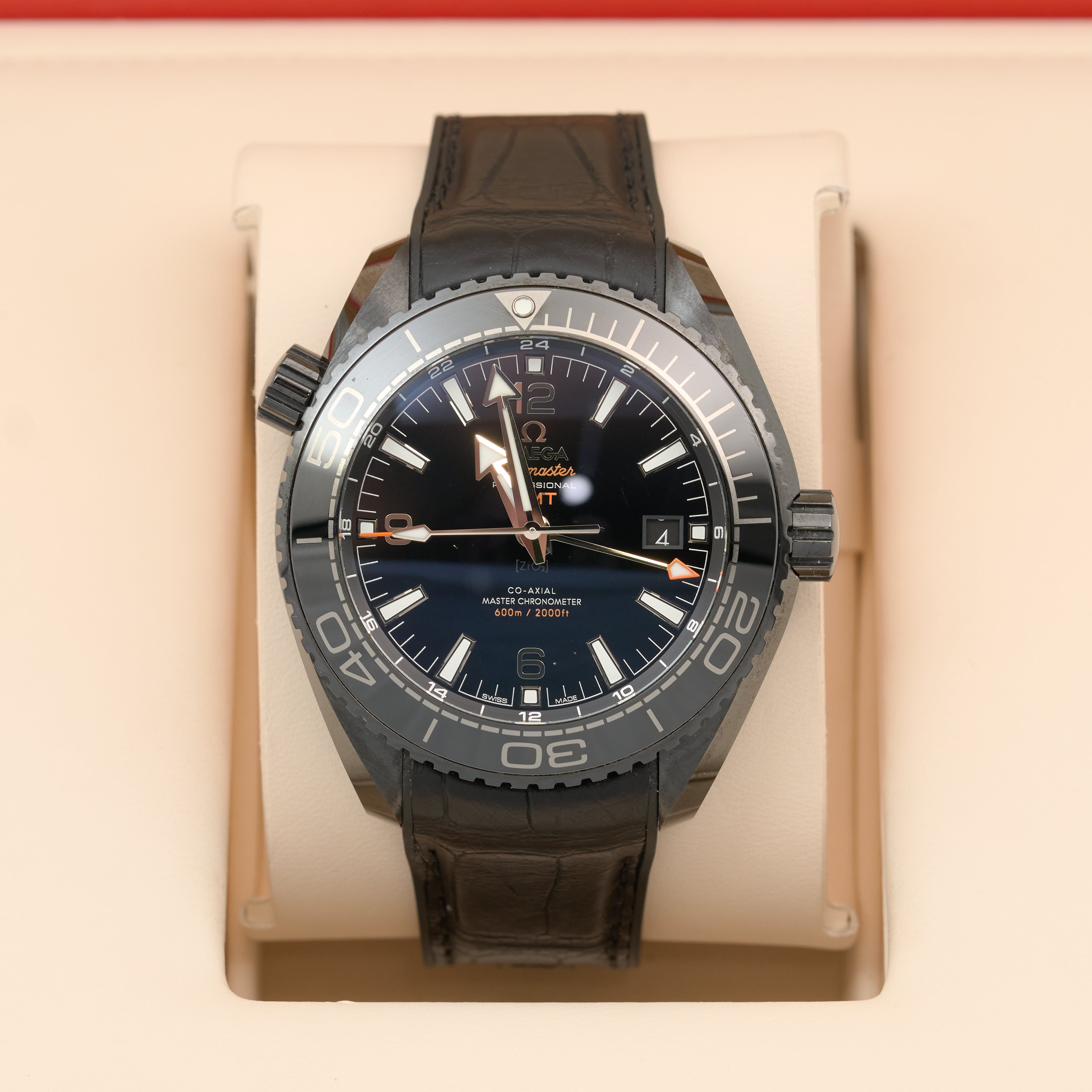 Omega Seamaster Planet Ocean Deep Black GMT 43mm