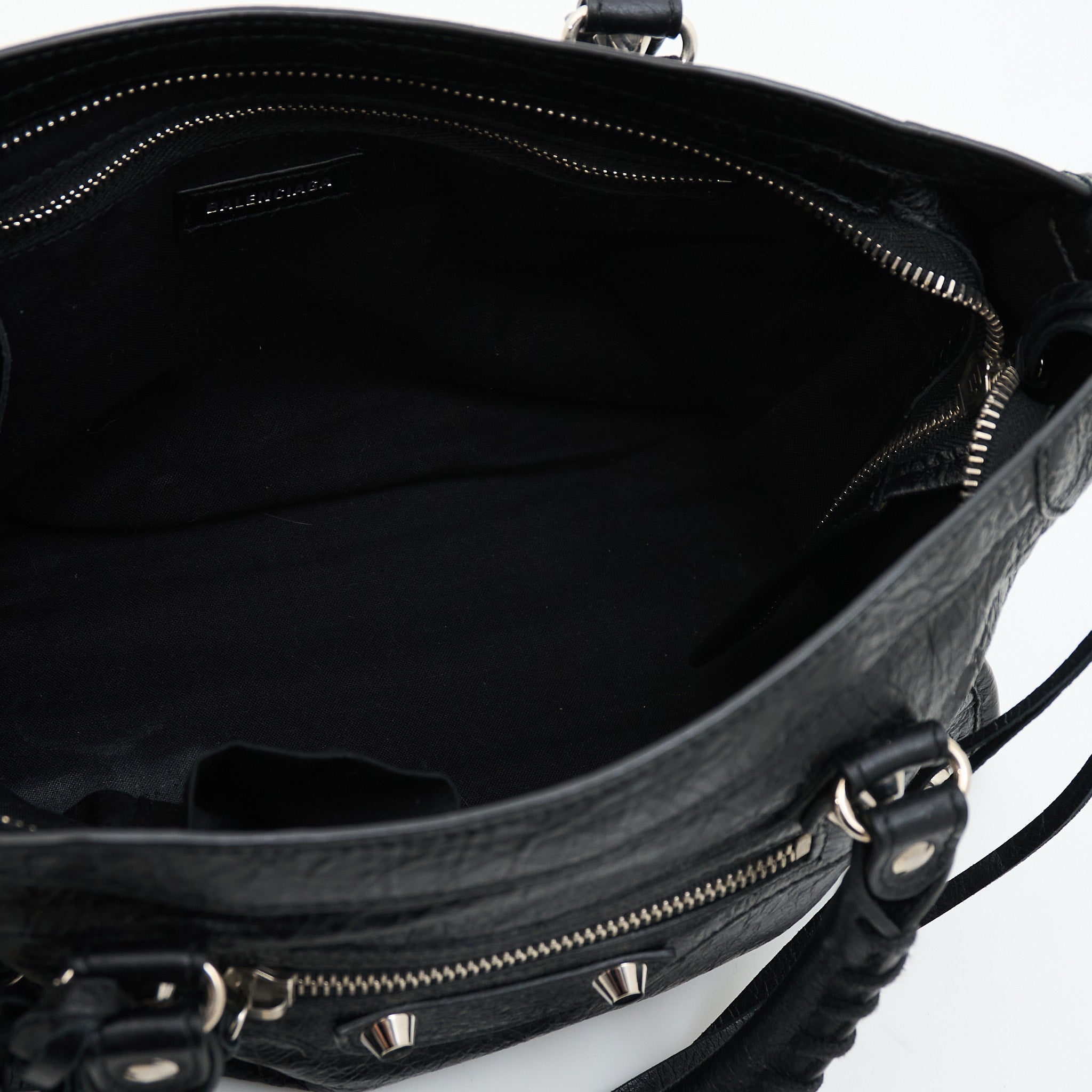 Balenciaga Classic City Bag Black SHW