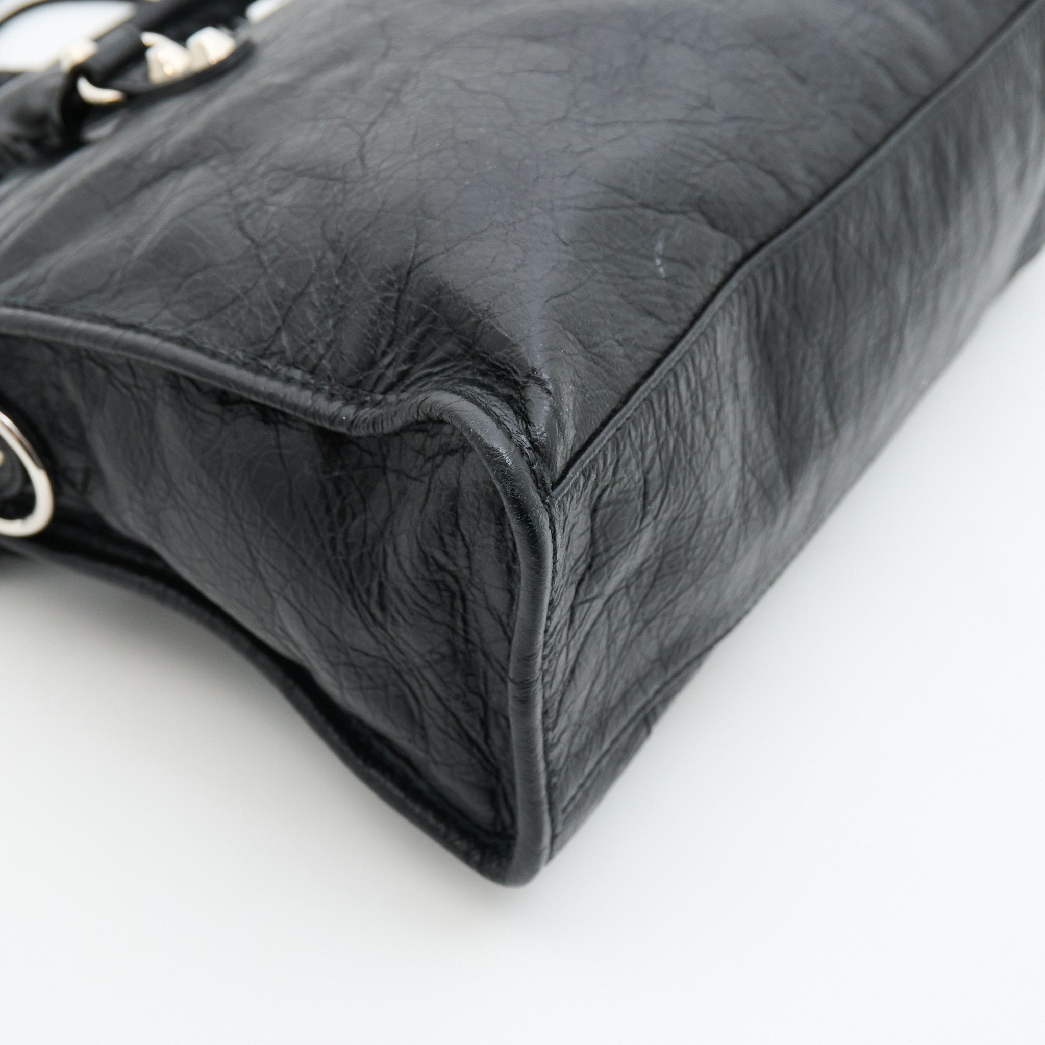 Balenciaga Classic City Bag Black SHW