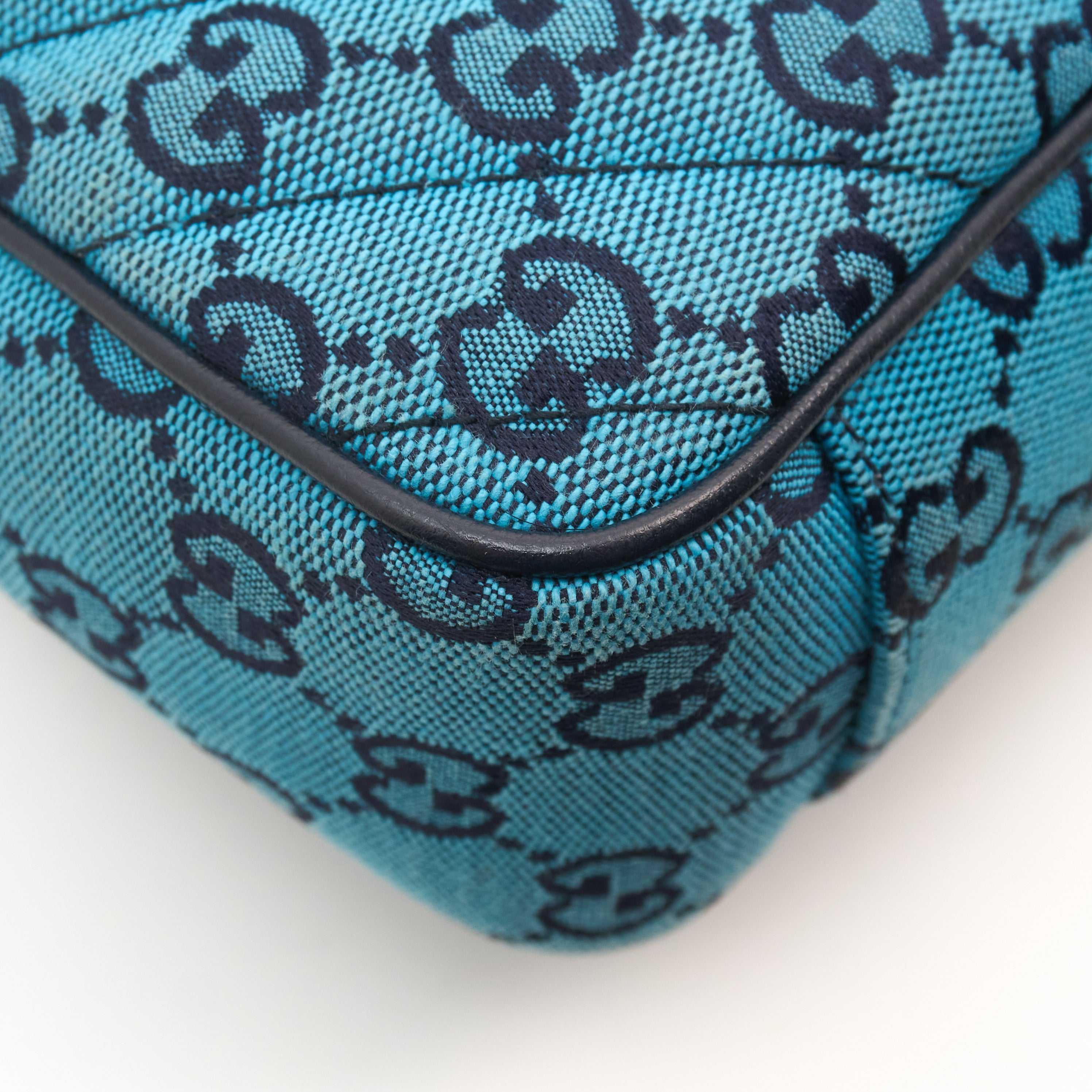 Gucci GG Canvas Diagonal Marmont Bag