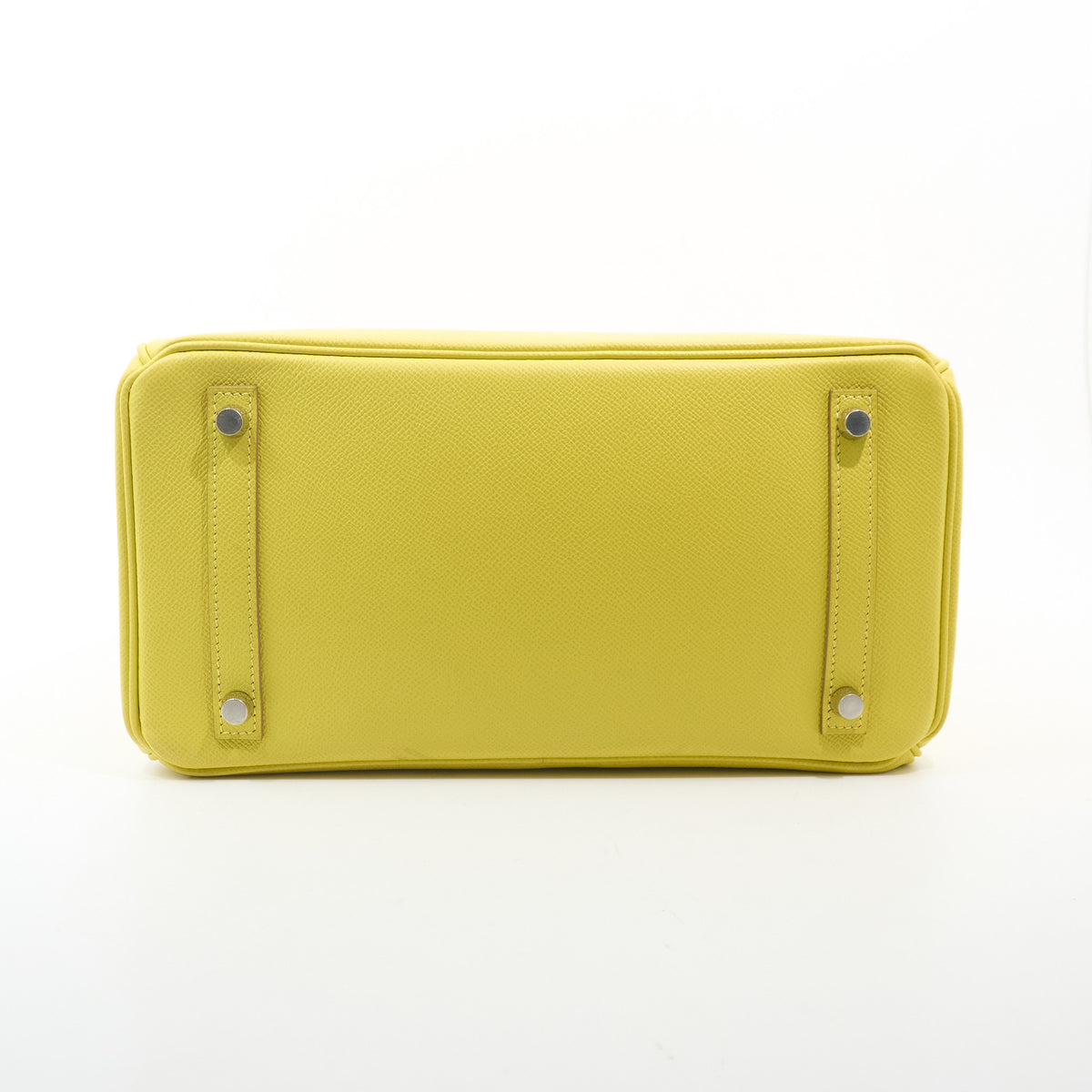 Hermes Birkin 30 Epsom Lime 9R PHW Stamp D