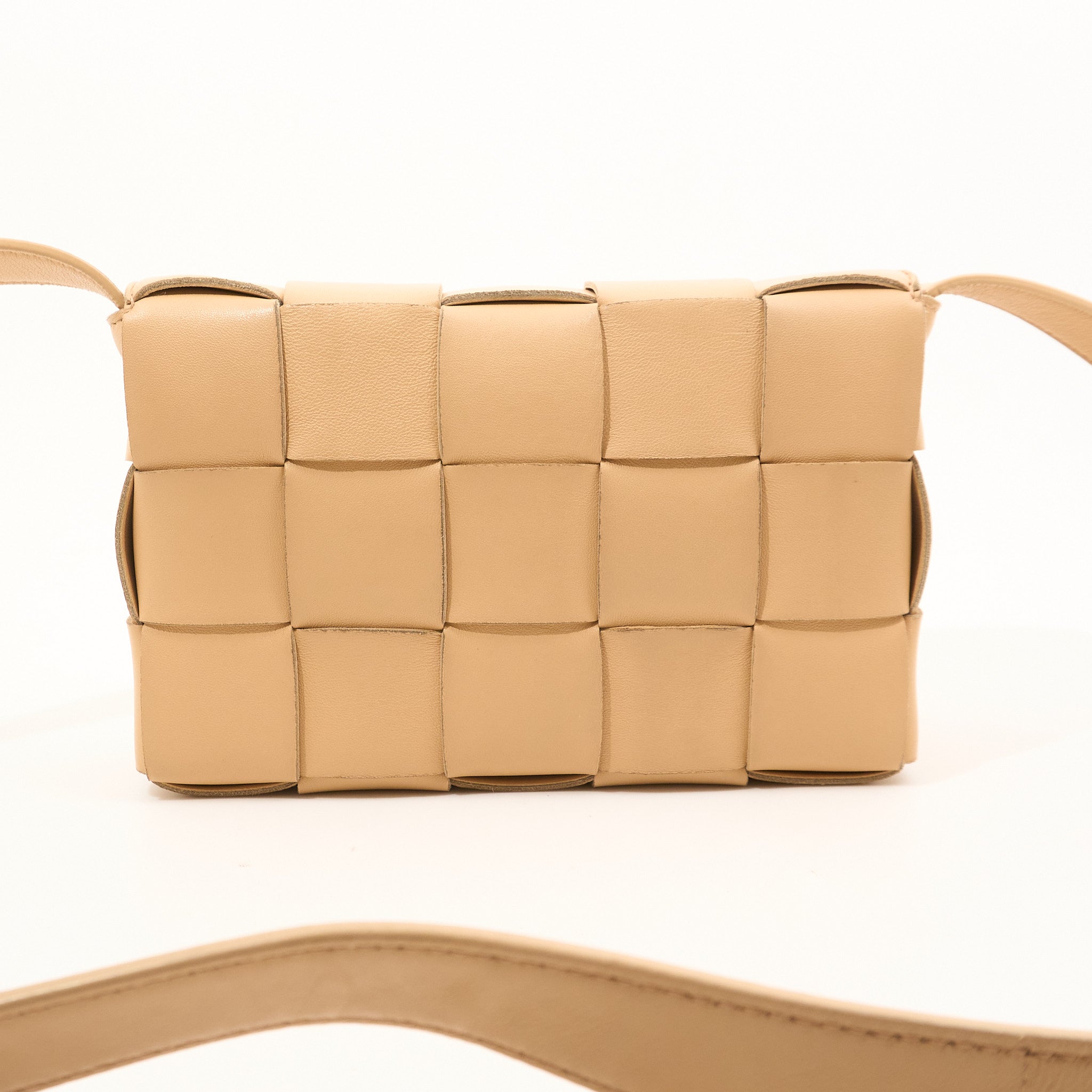 Bottega Veneta Cassette Beige Bag