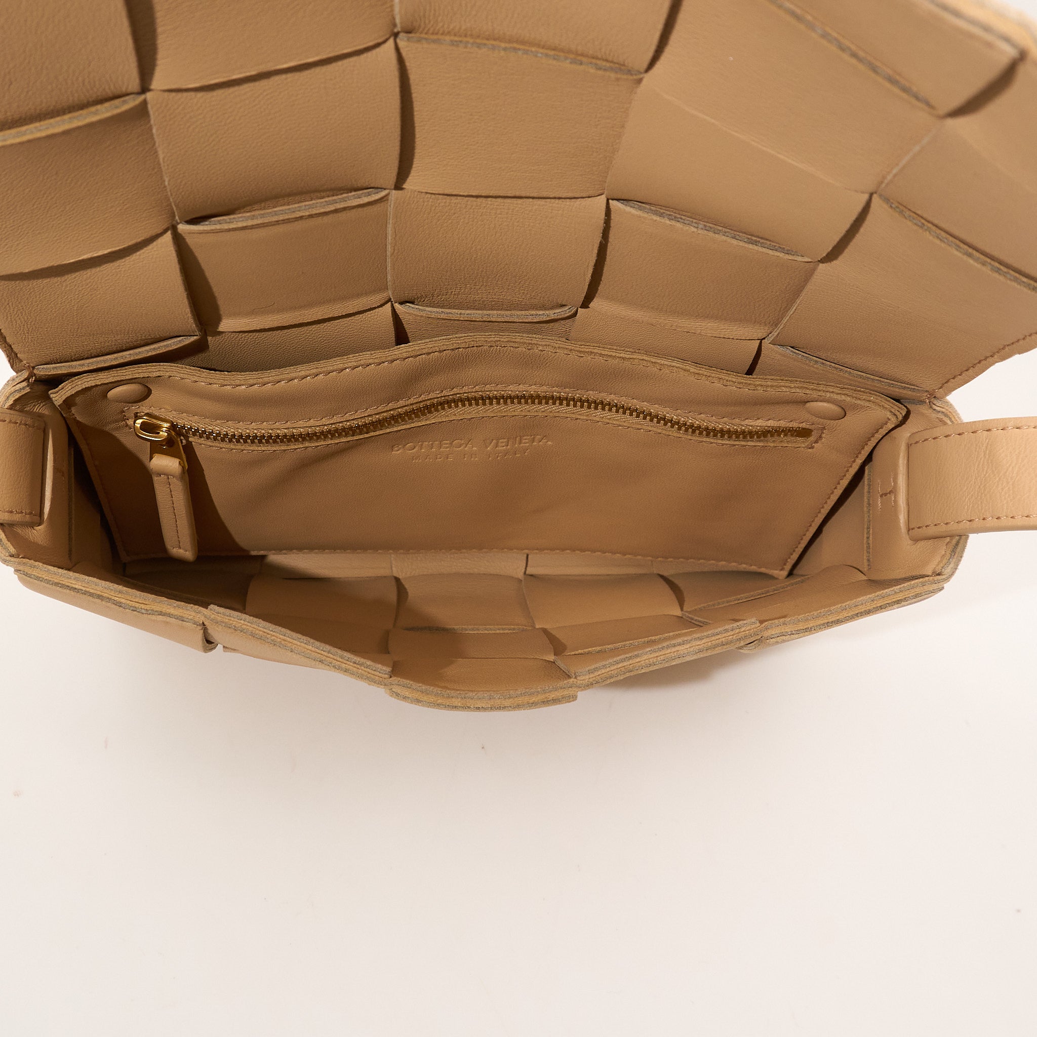 Bottega Veneta Cassette Beige Bag