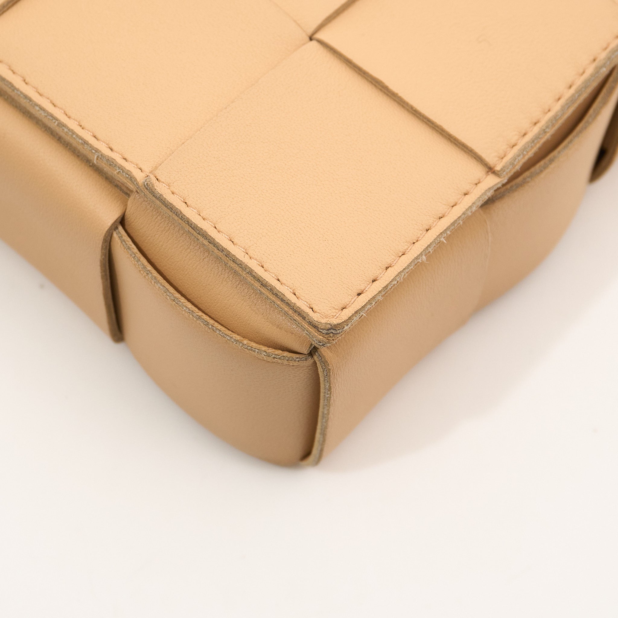 Bottega Veneta Cassette Beige Bag