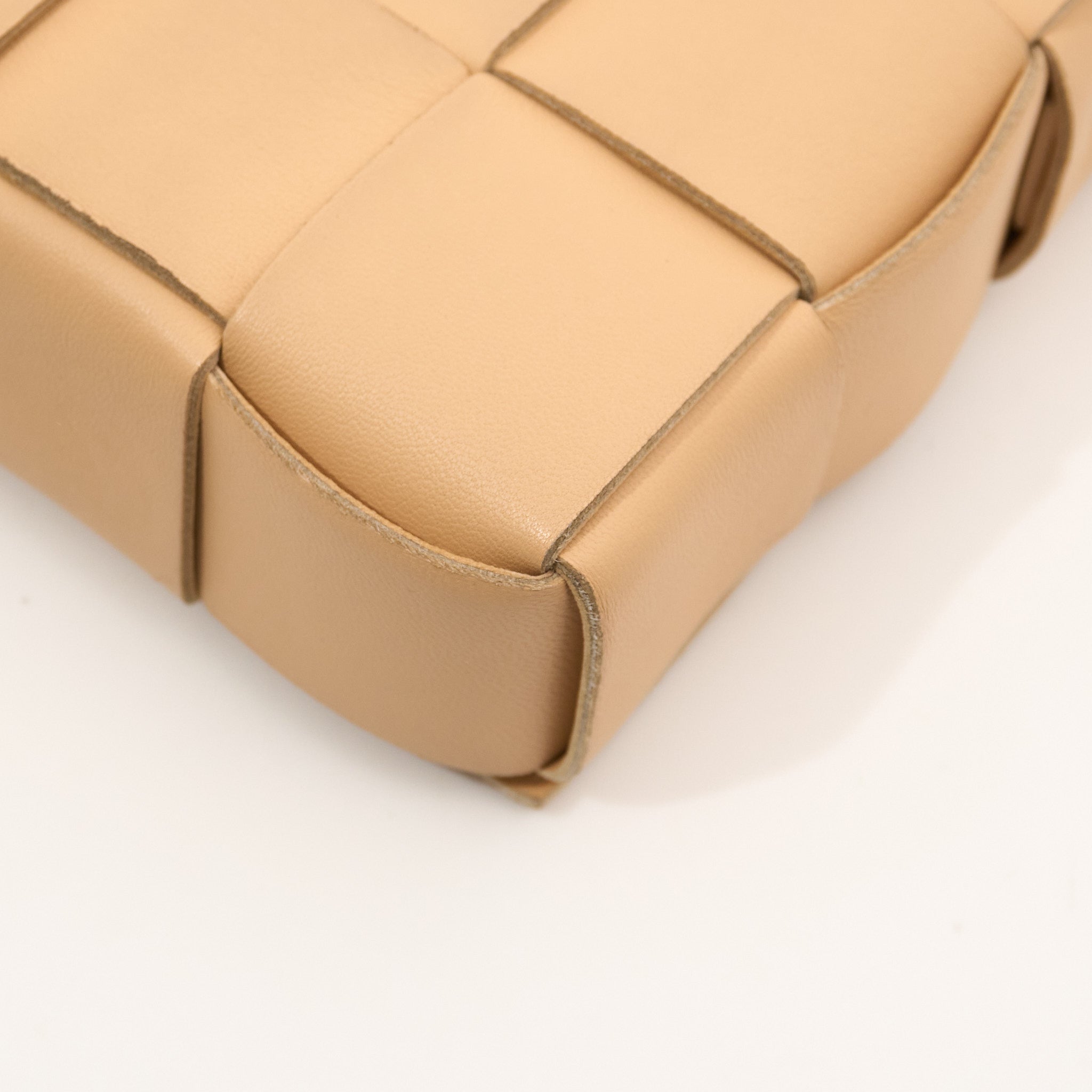 Bottega Veneta Cassette Beige Bag