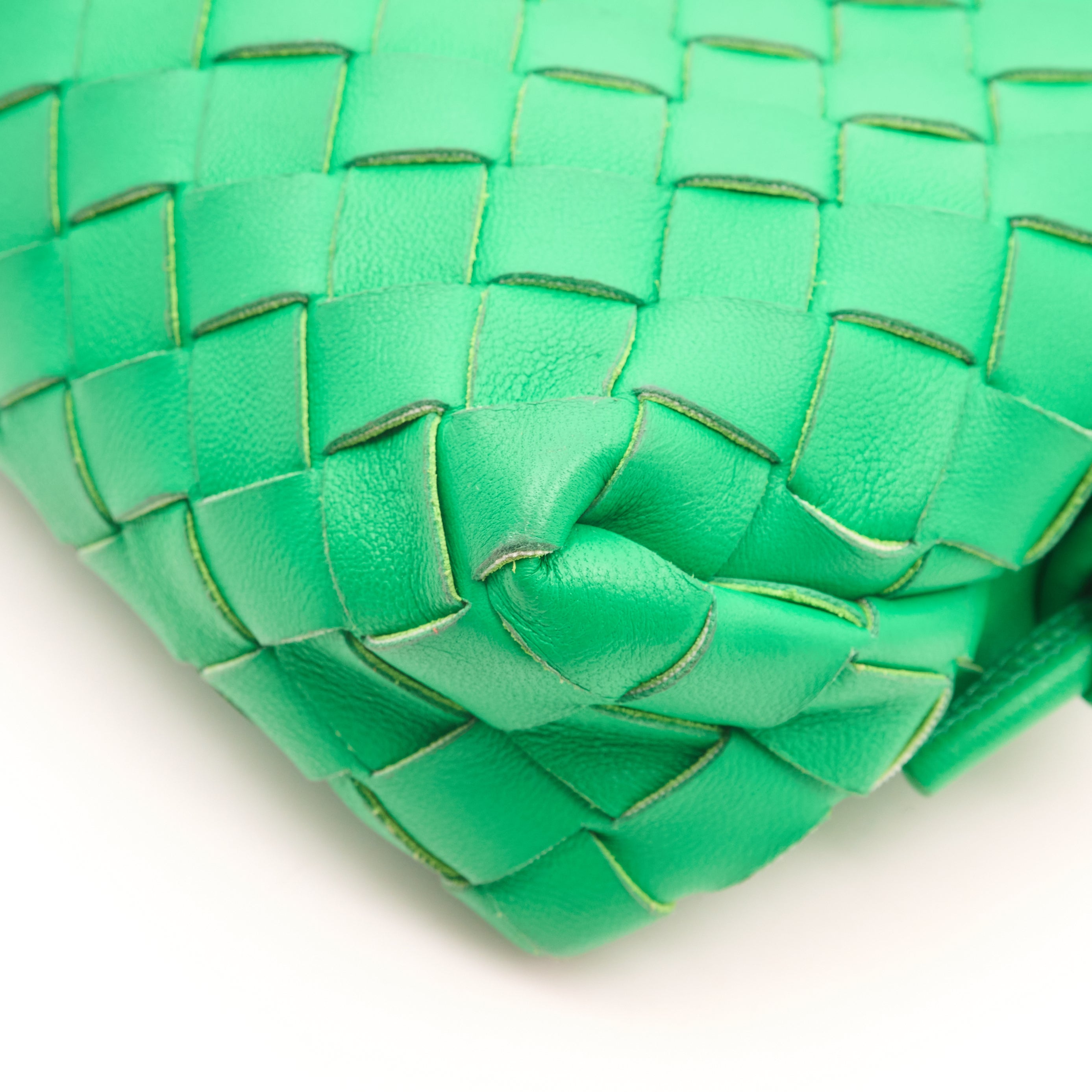 Bottega Veneta Mini Loop Green Camera Bag