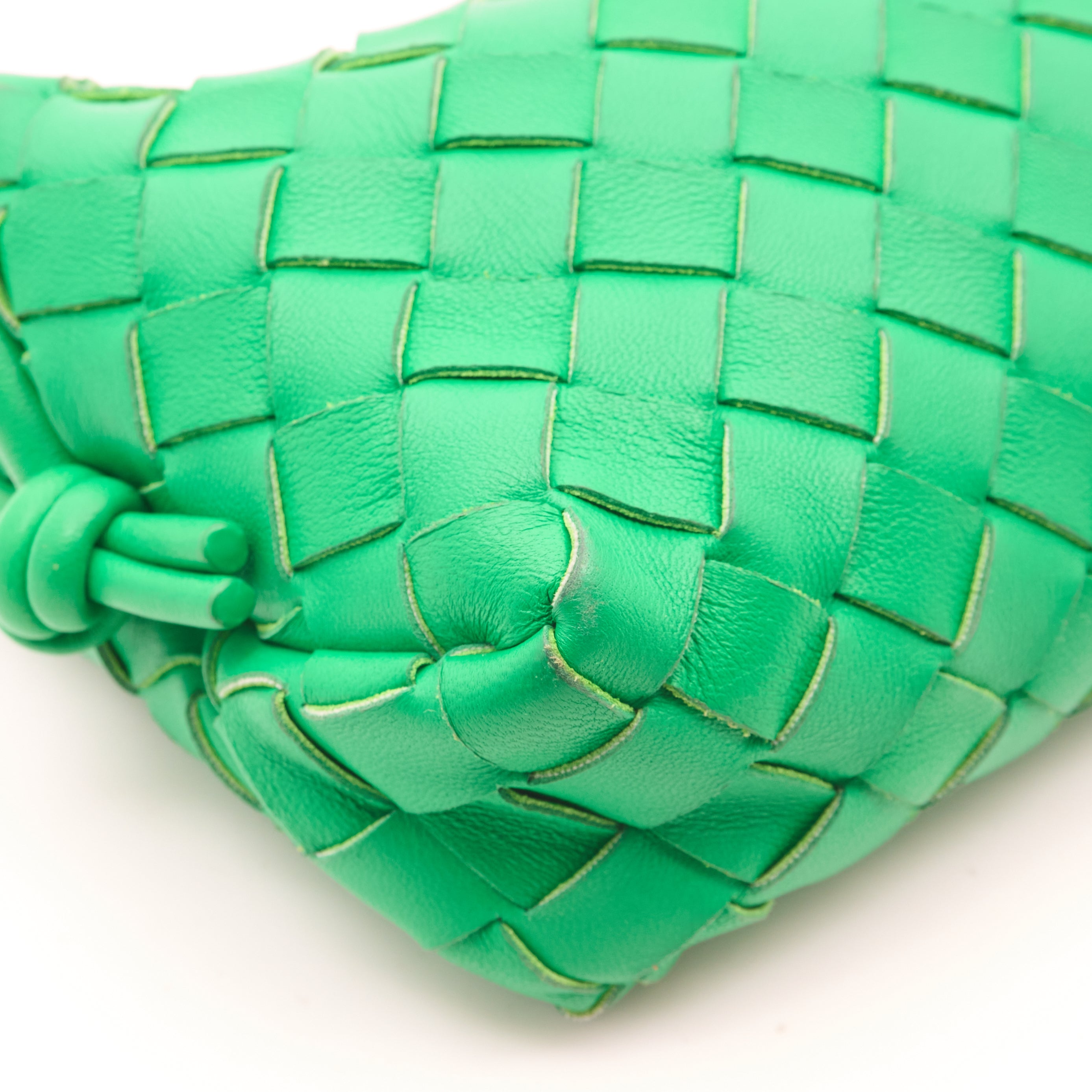 Bottega Veneta Mini Loop Green Camera Bag
