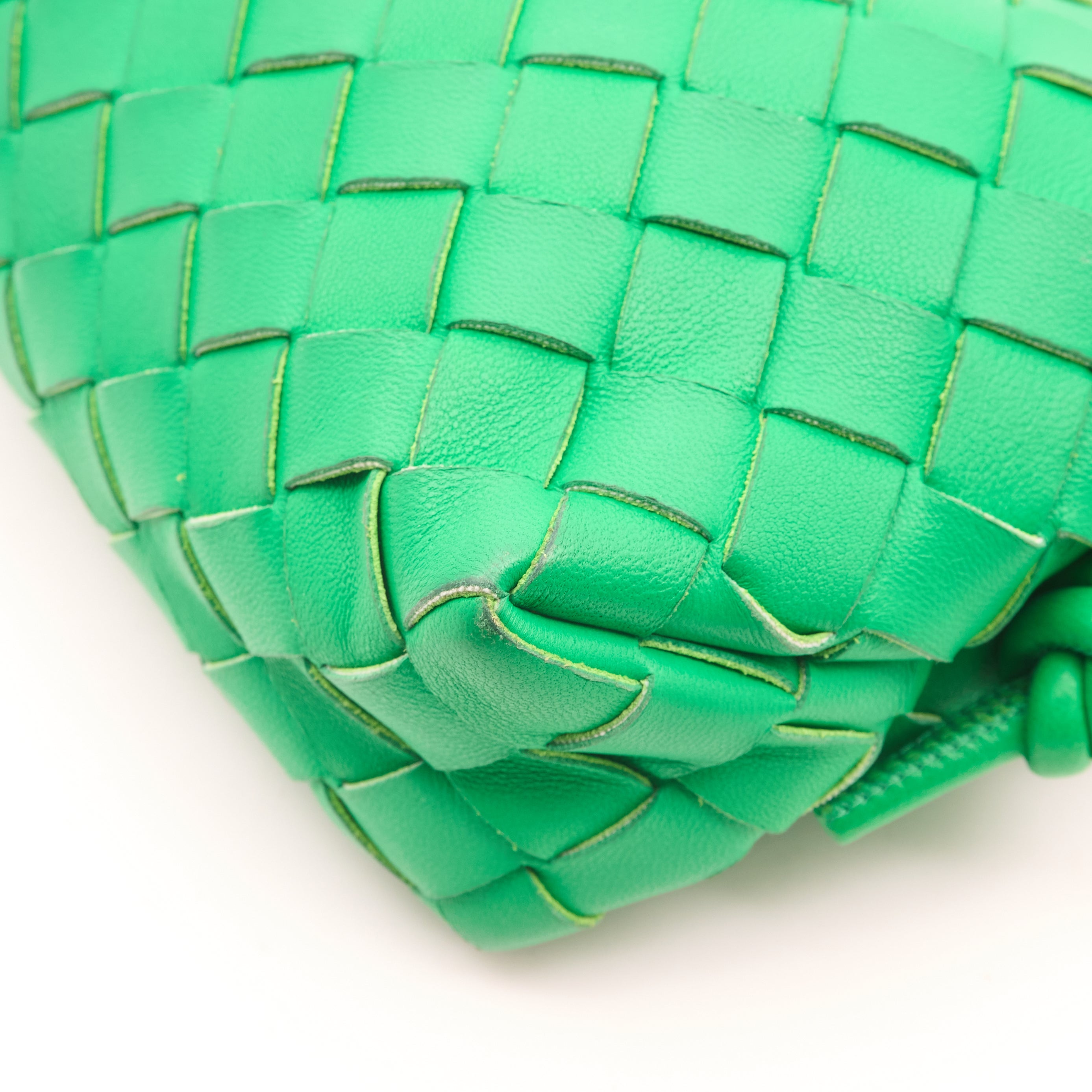 Bottega Veneta Mini Loop Green Camera Bag