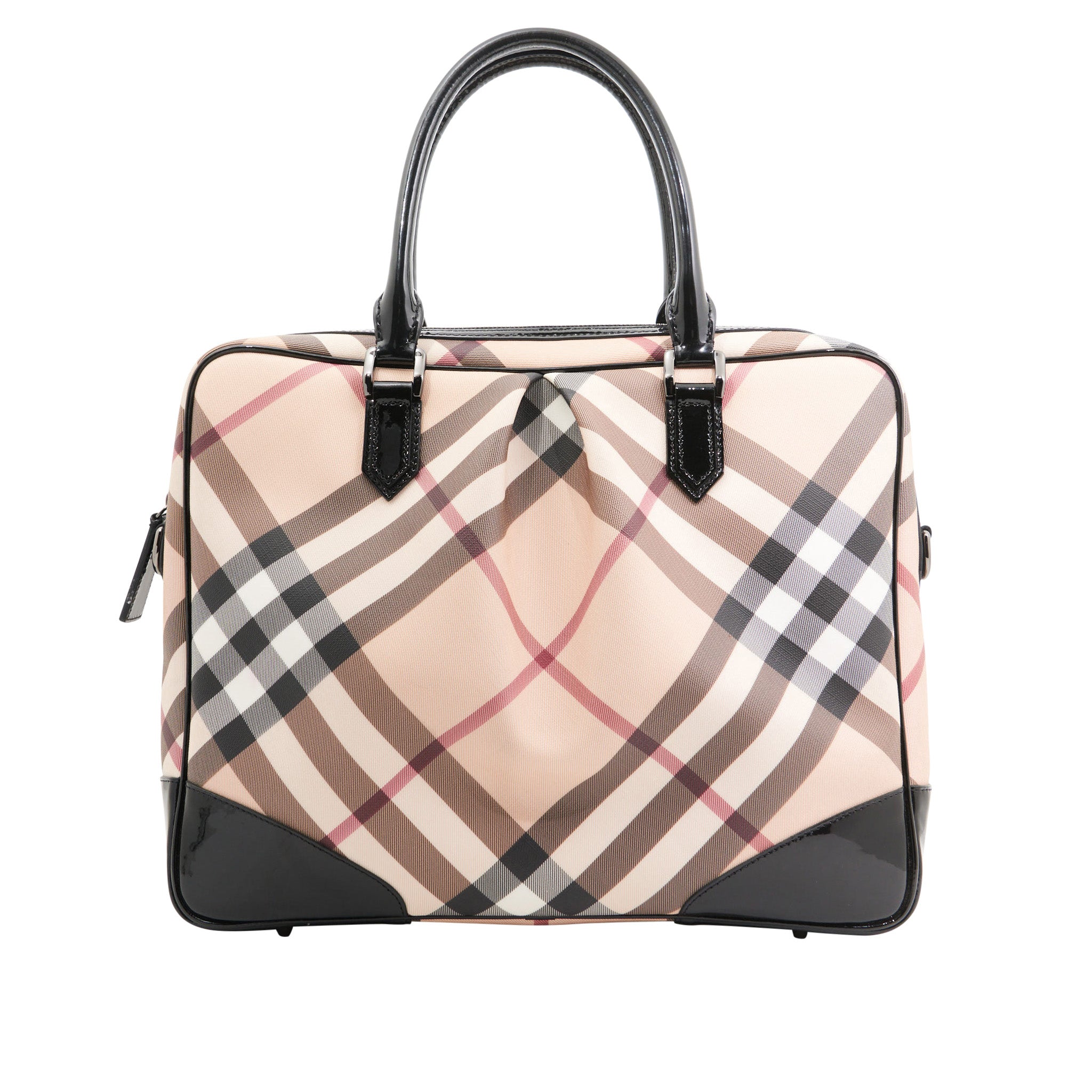 Burberry Canvas Laptop Messenger in Brown Monogram GHW