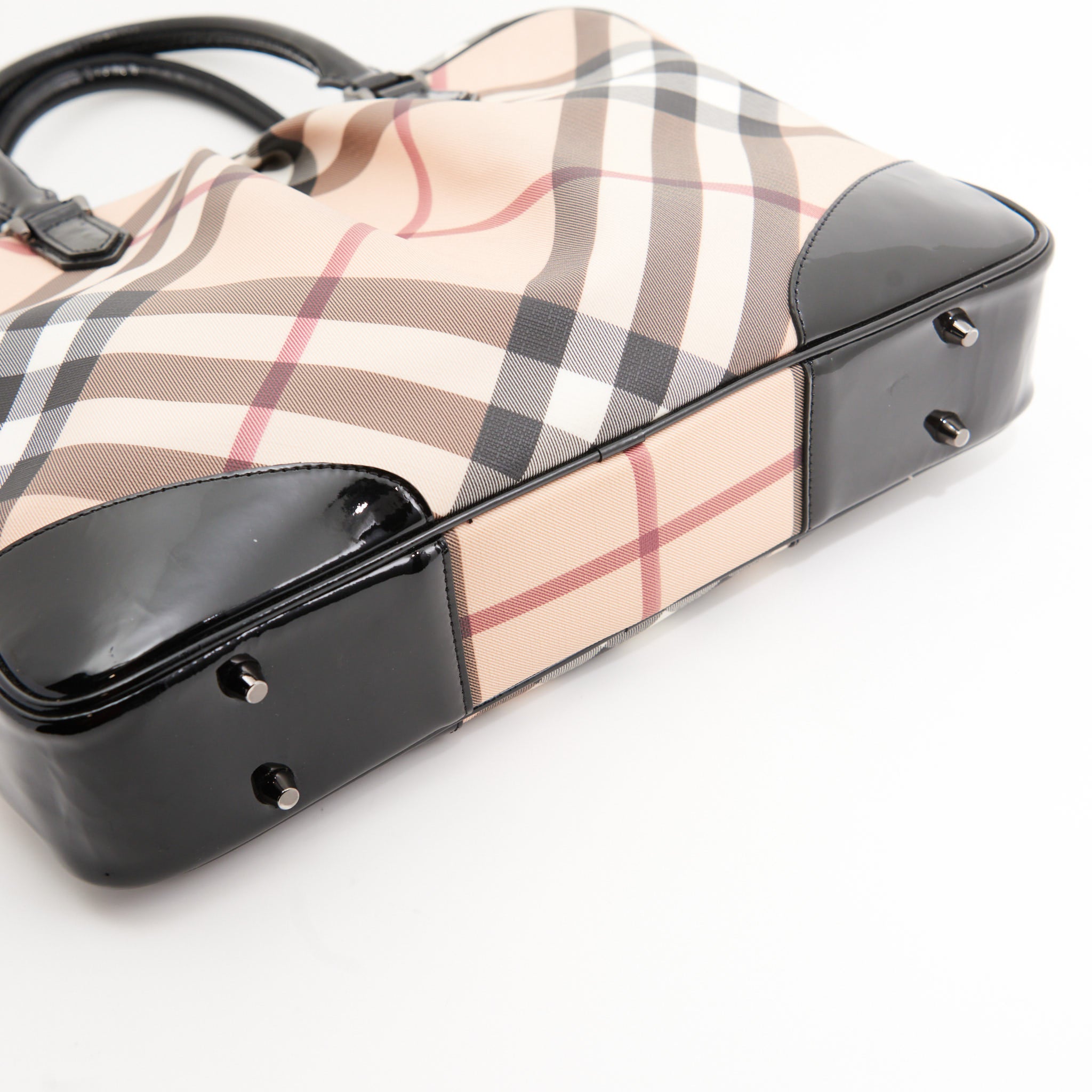 Burberry Canvas Laptop Messenger in Brown Monogram GHW