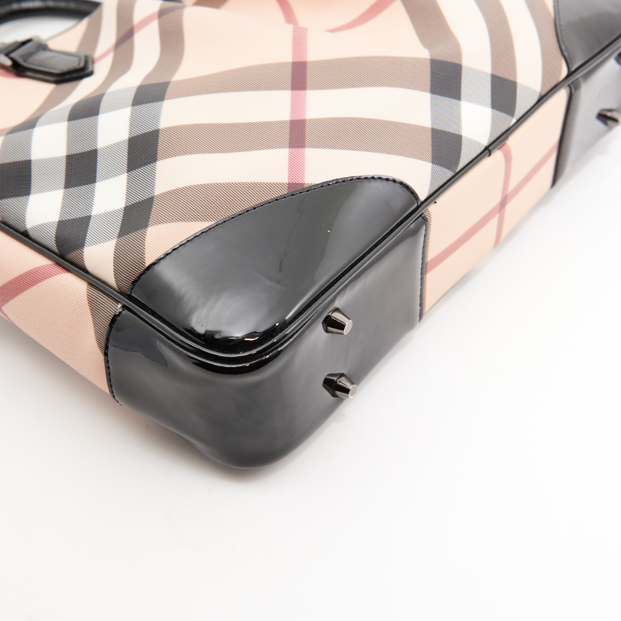 Burberry Canvas Laptop Messenger in Brown Monogram GHW