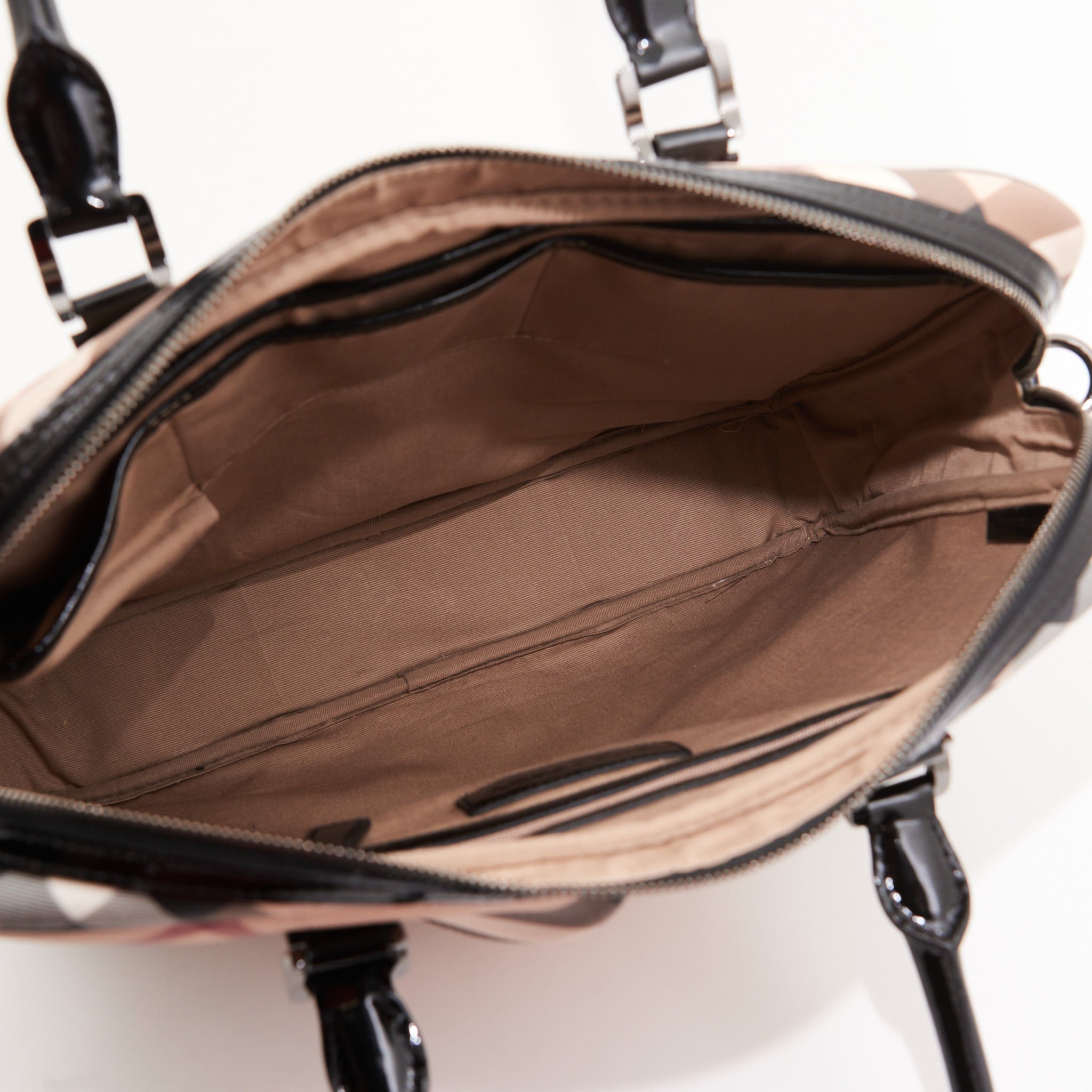 Burberry Canvas Laptop Messenger in Brown Monogram GHW