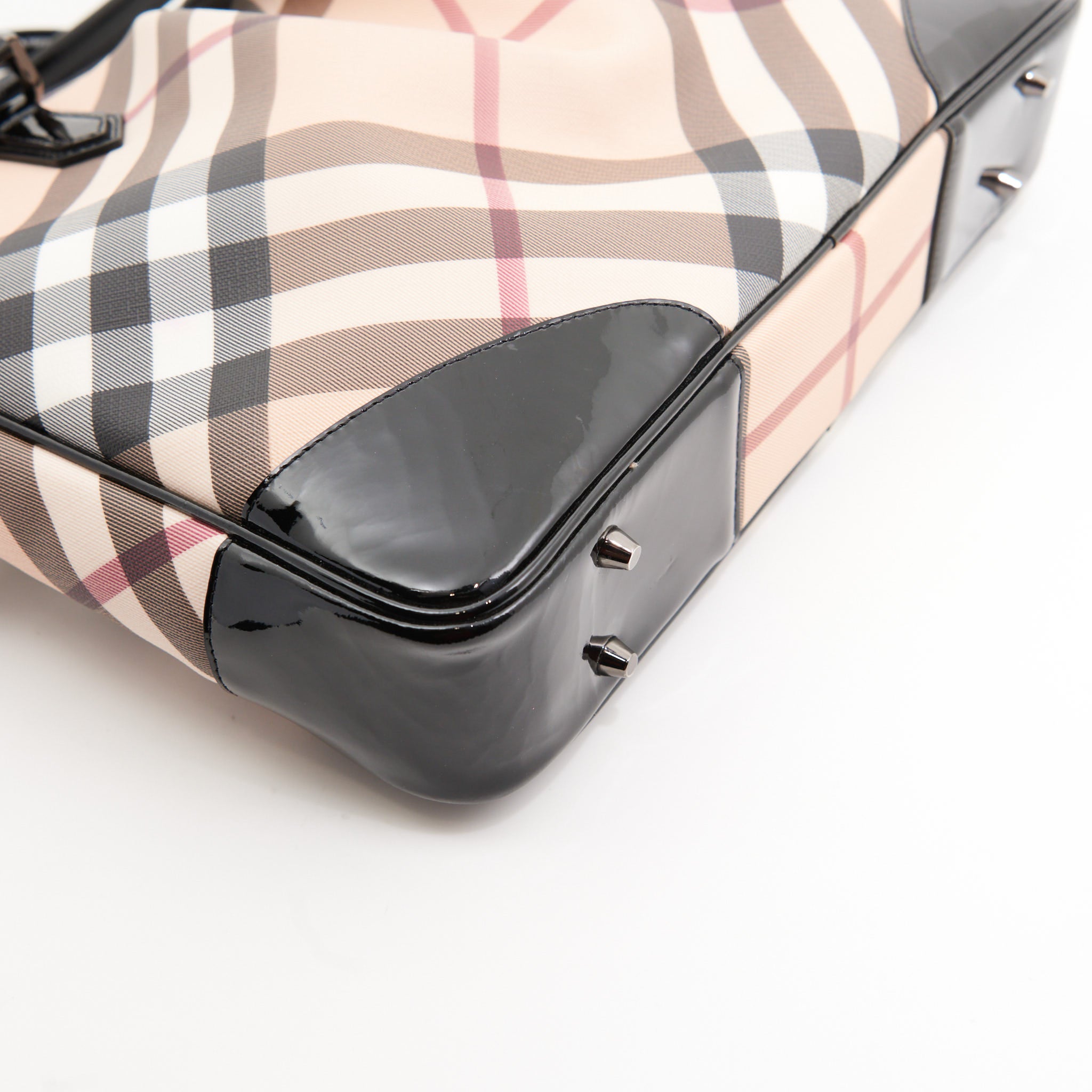 Burberry Canvas Laptop Messenger in Brown Monogram GHW