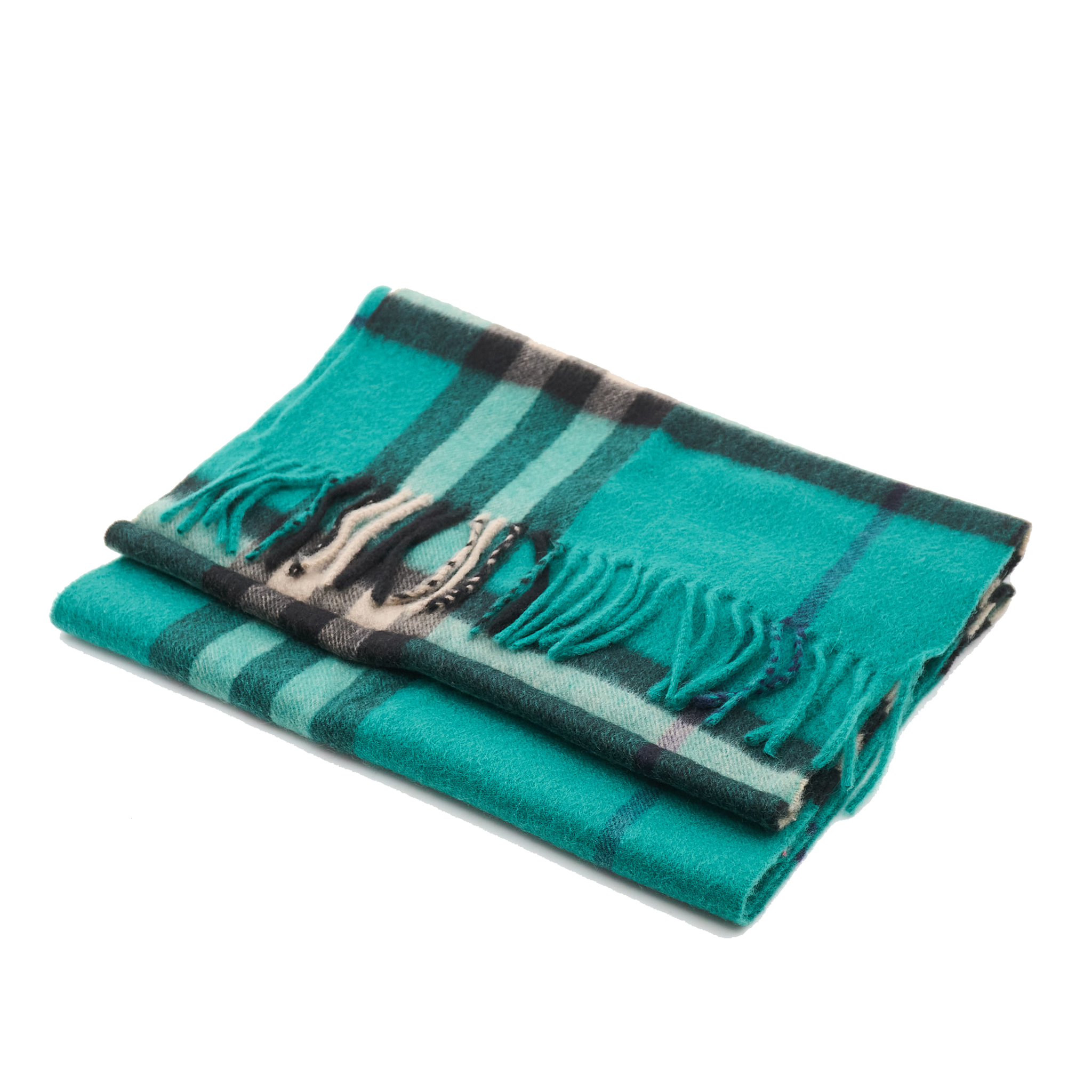 Burberry Cashmere Scarf Green