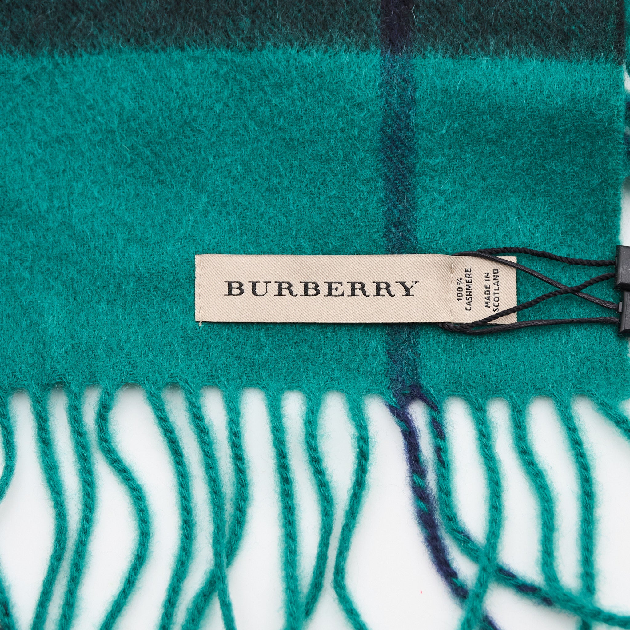 Burberry Cashmere Scarf Green