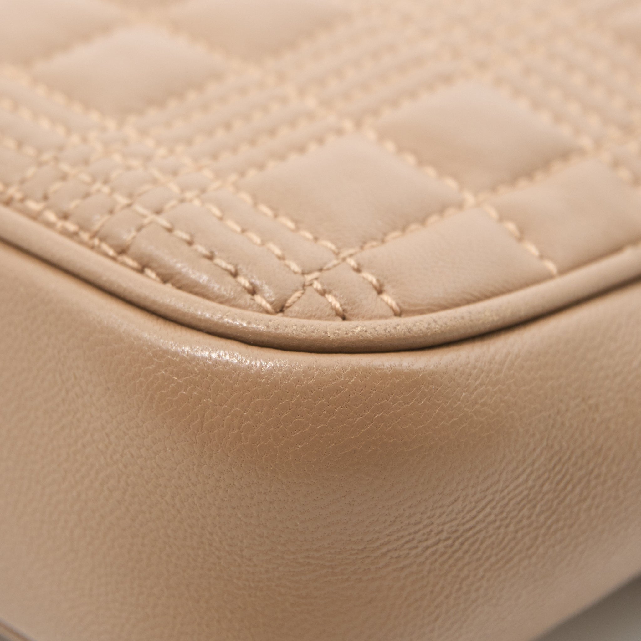 Burberry Quilted Leather TB Camera Crossbody Bag