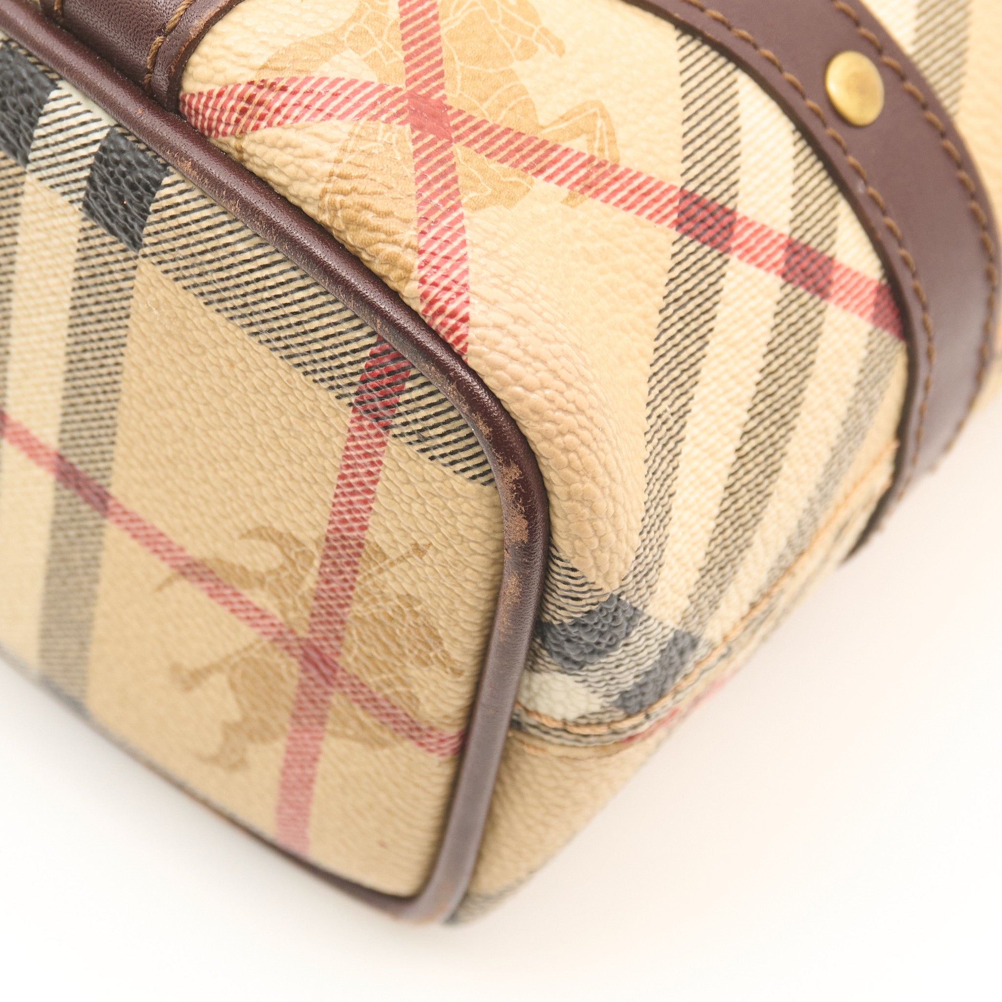 Burberry Check Tote Bag