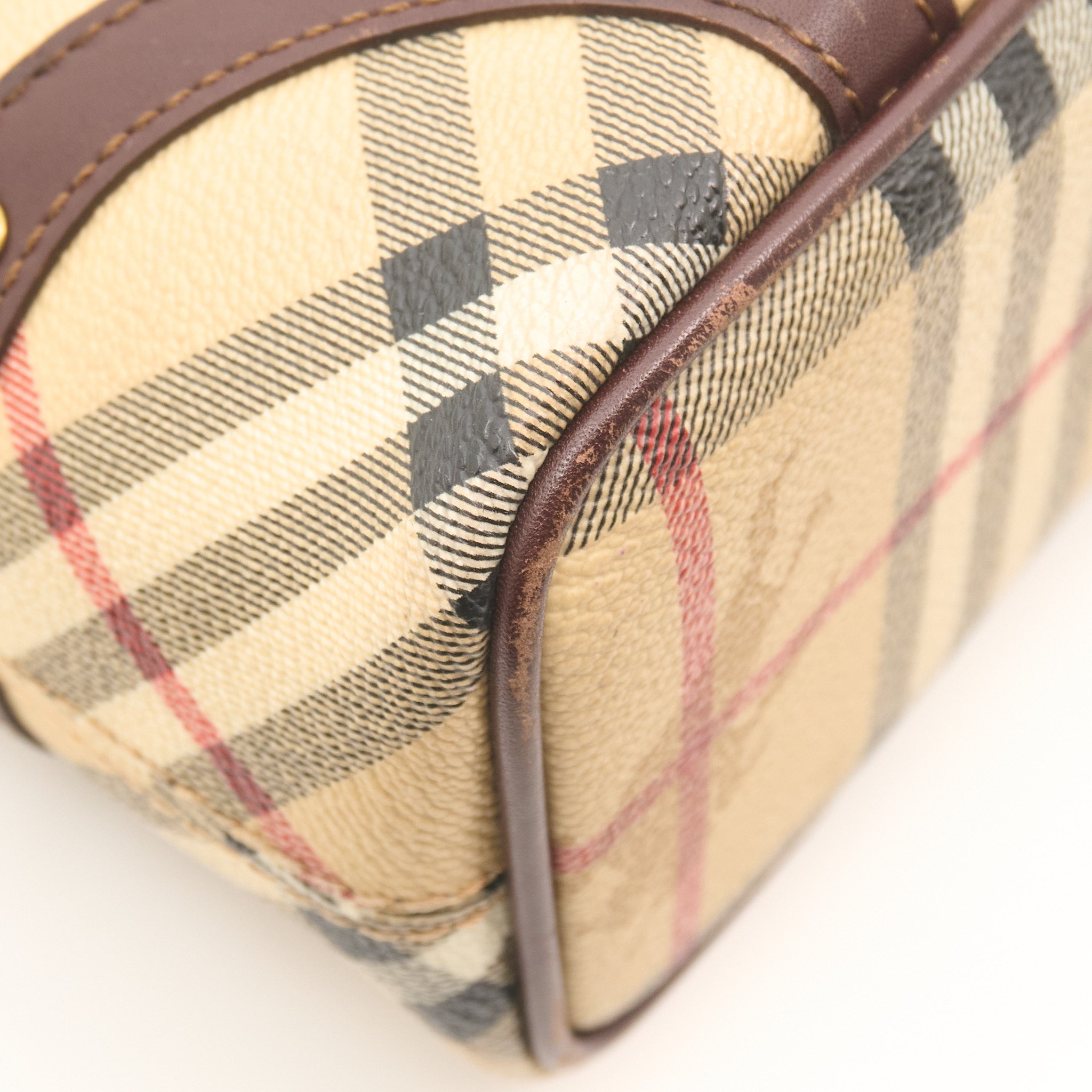 Burberry Check Tote Bag