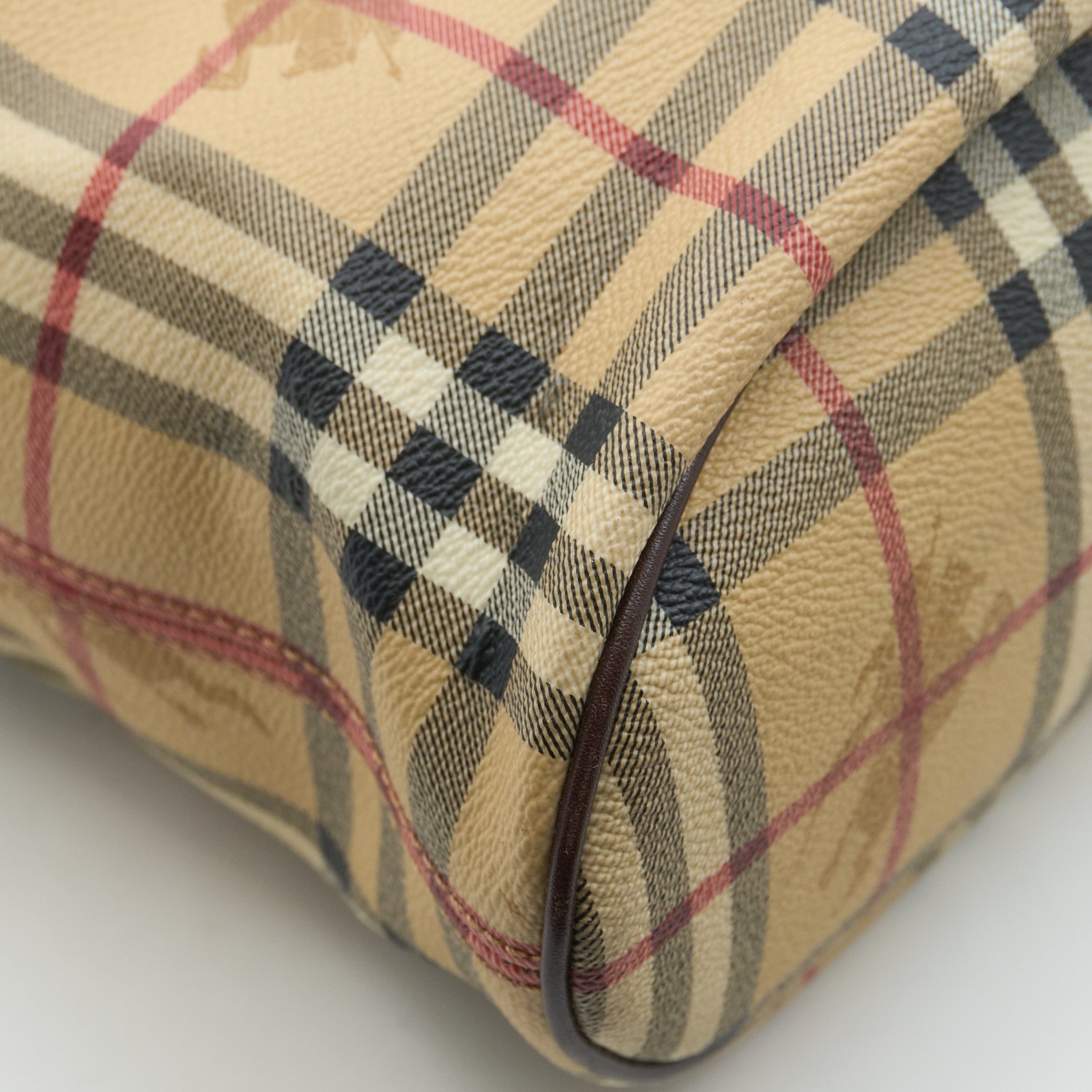 Burberry Haymarket Check Tote Bag