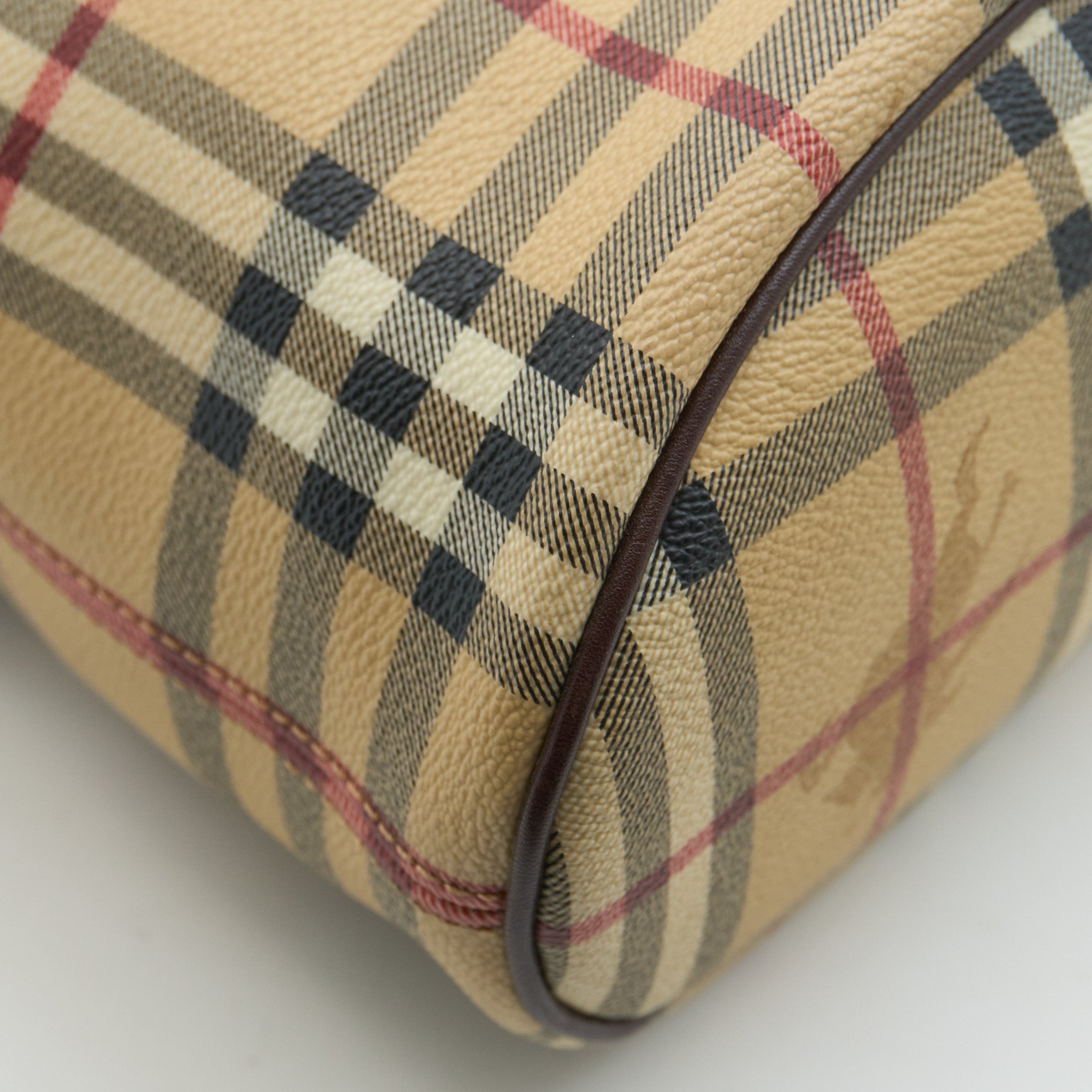 Burberry Haymarket Check Tote Bag