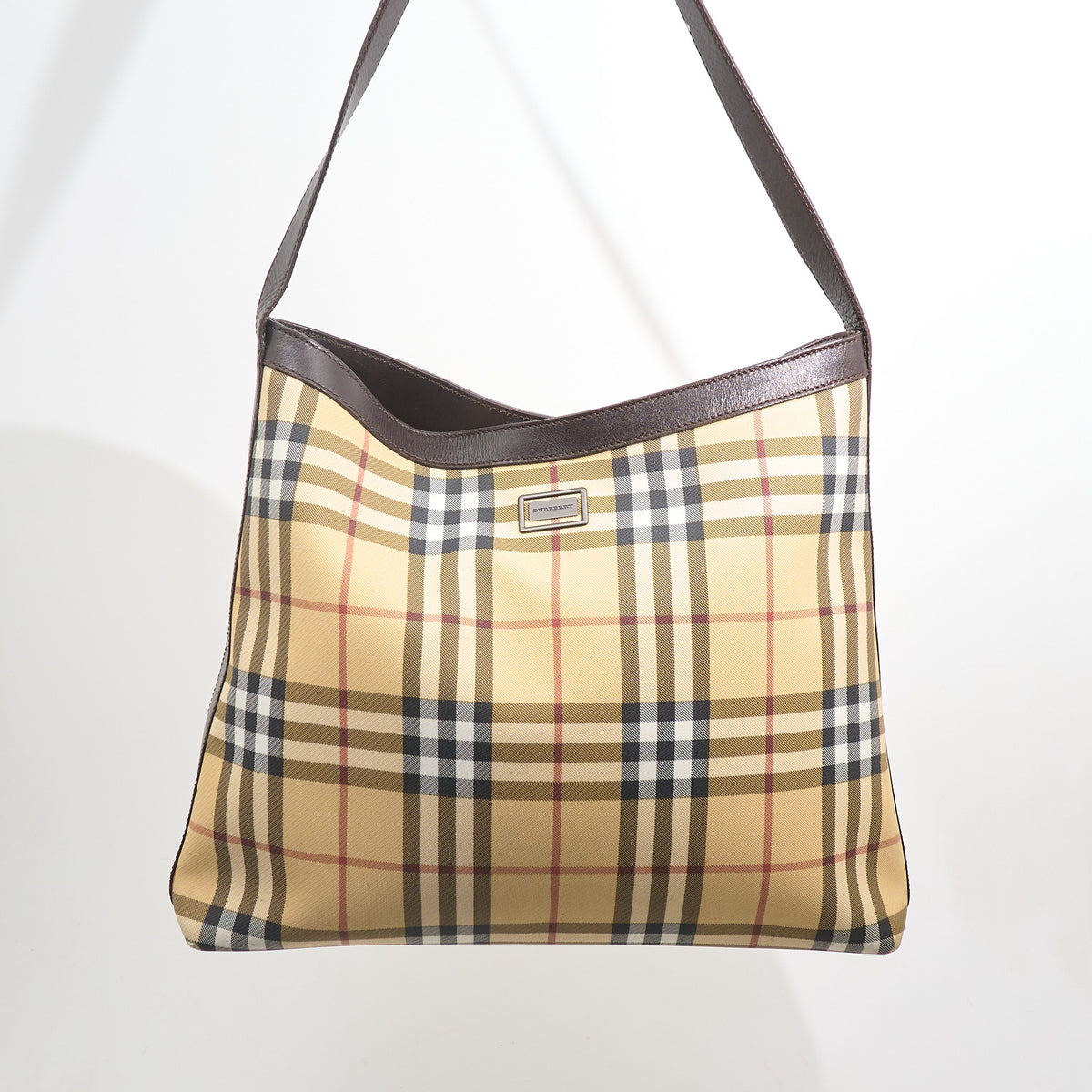 Burberry Nova Check Shoulder Bag