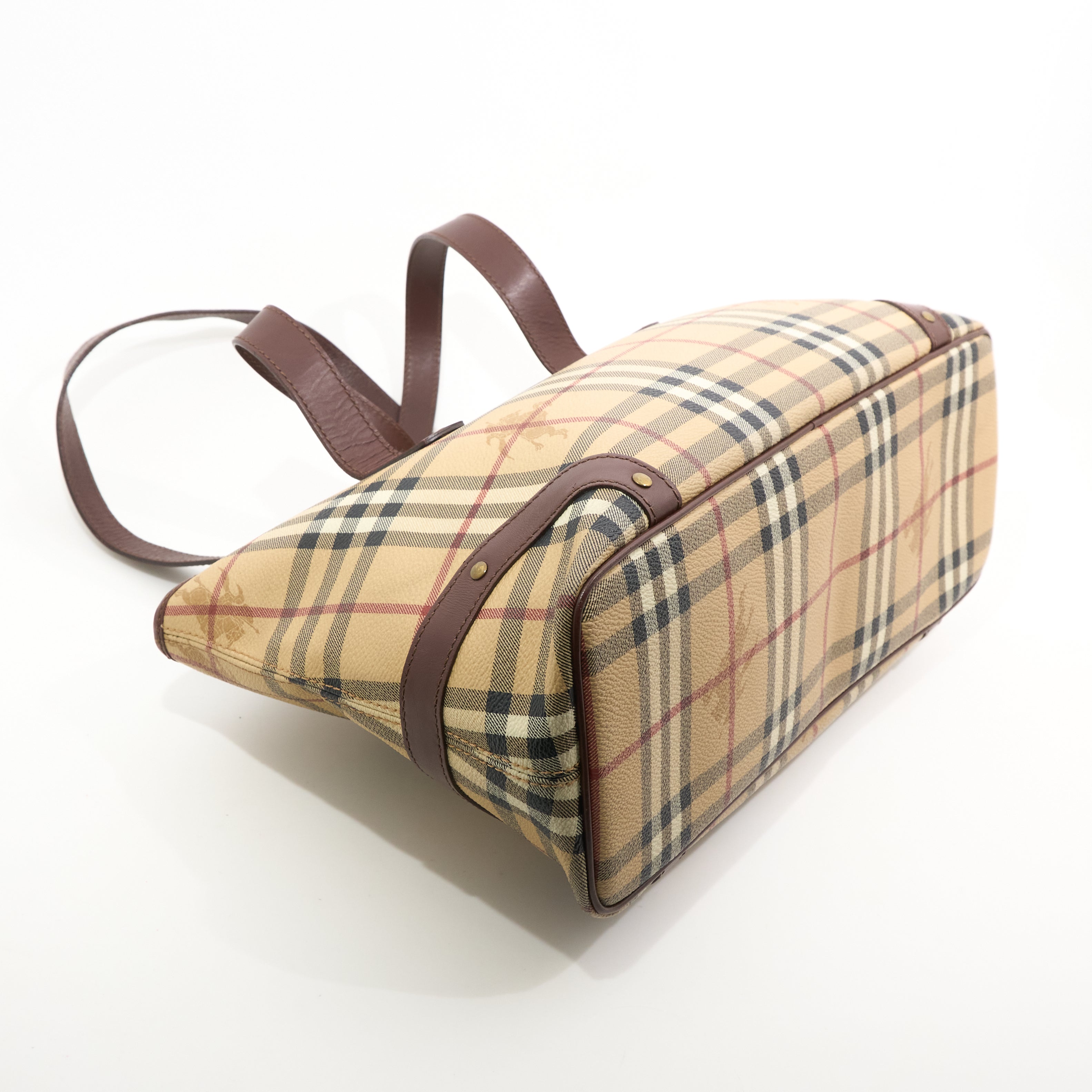 Burberry Check Tote Bag
