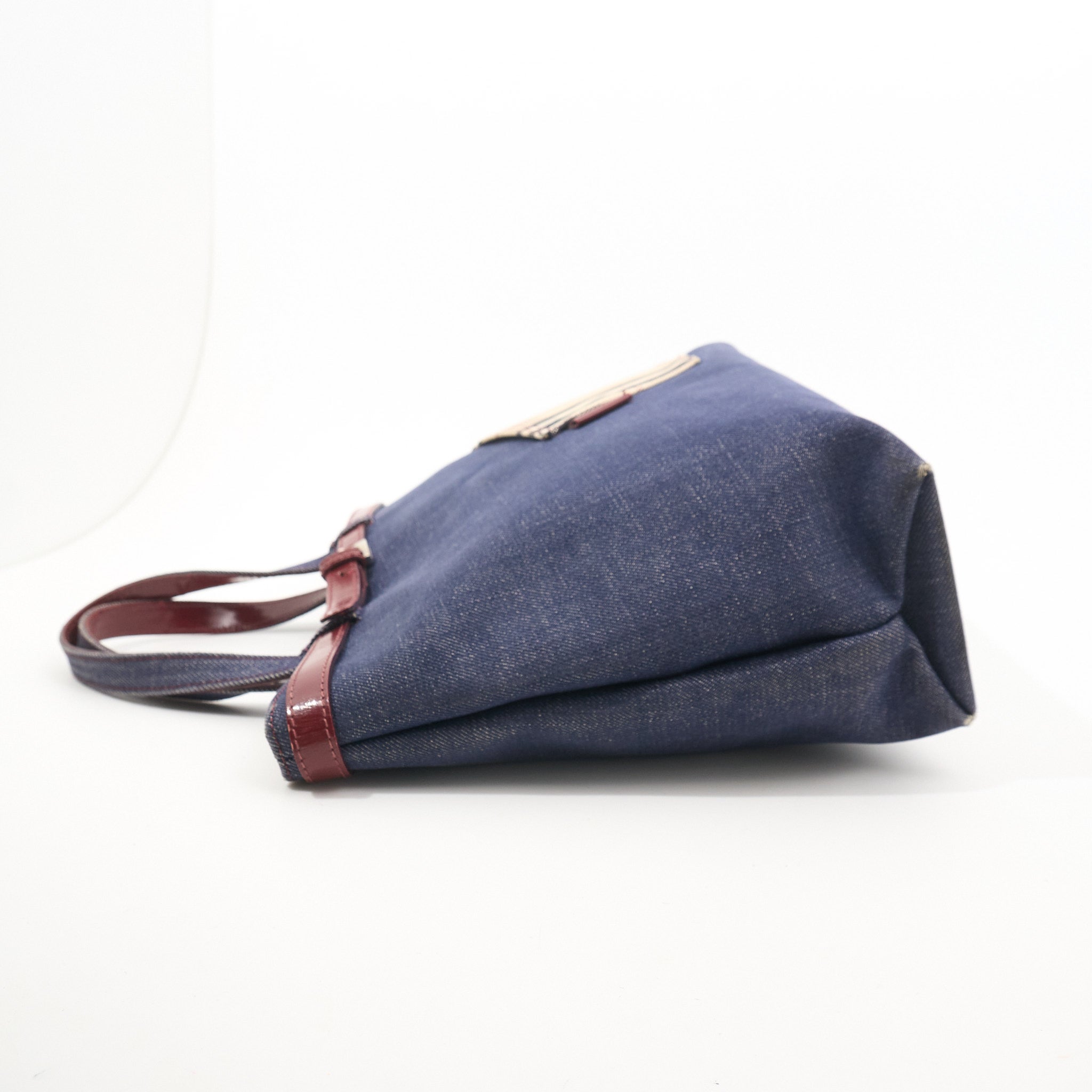 Burberry Vintage Denim Jean Tote