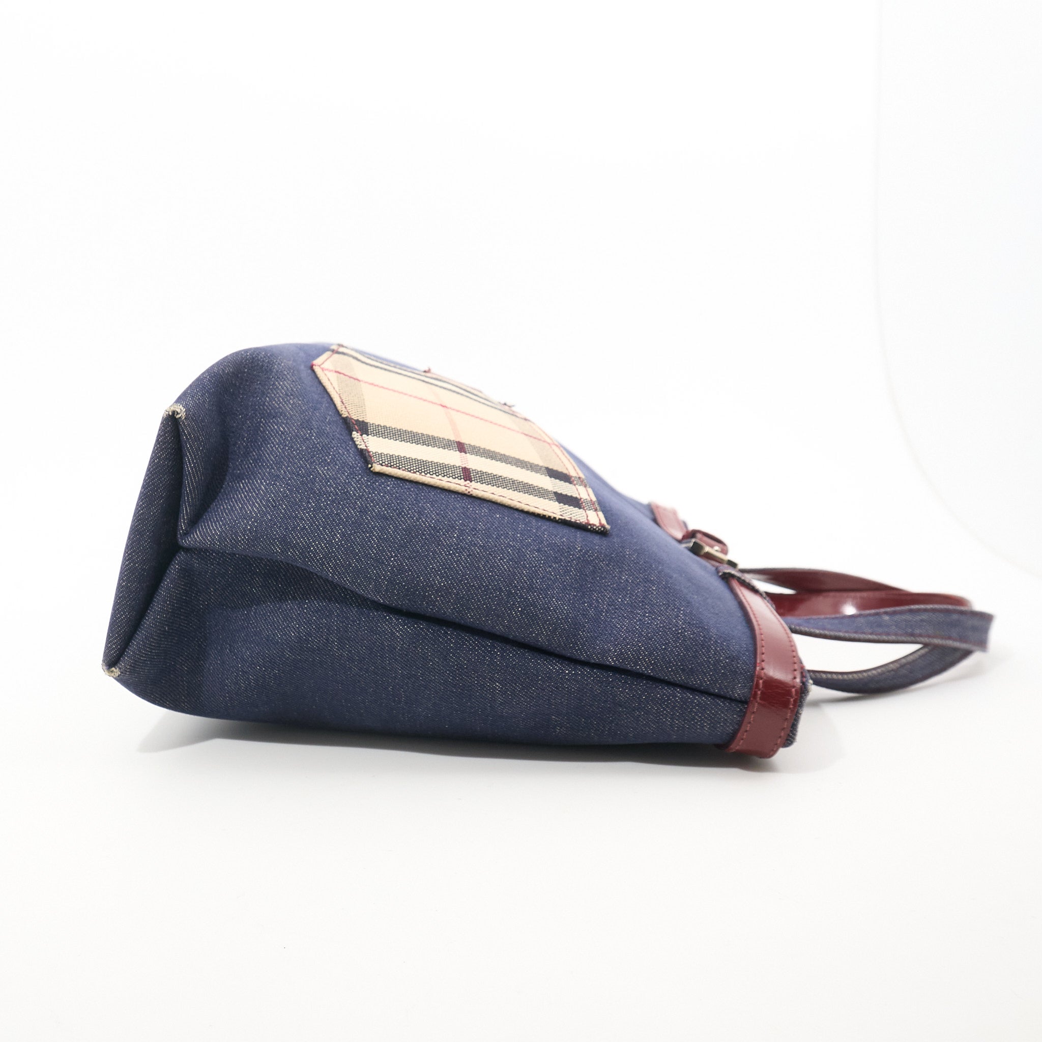 Burberry Vintage Denim Jean Tote