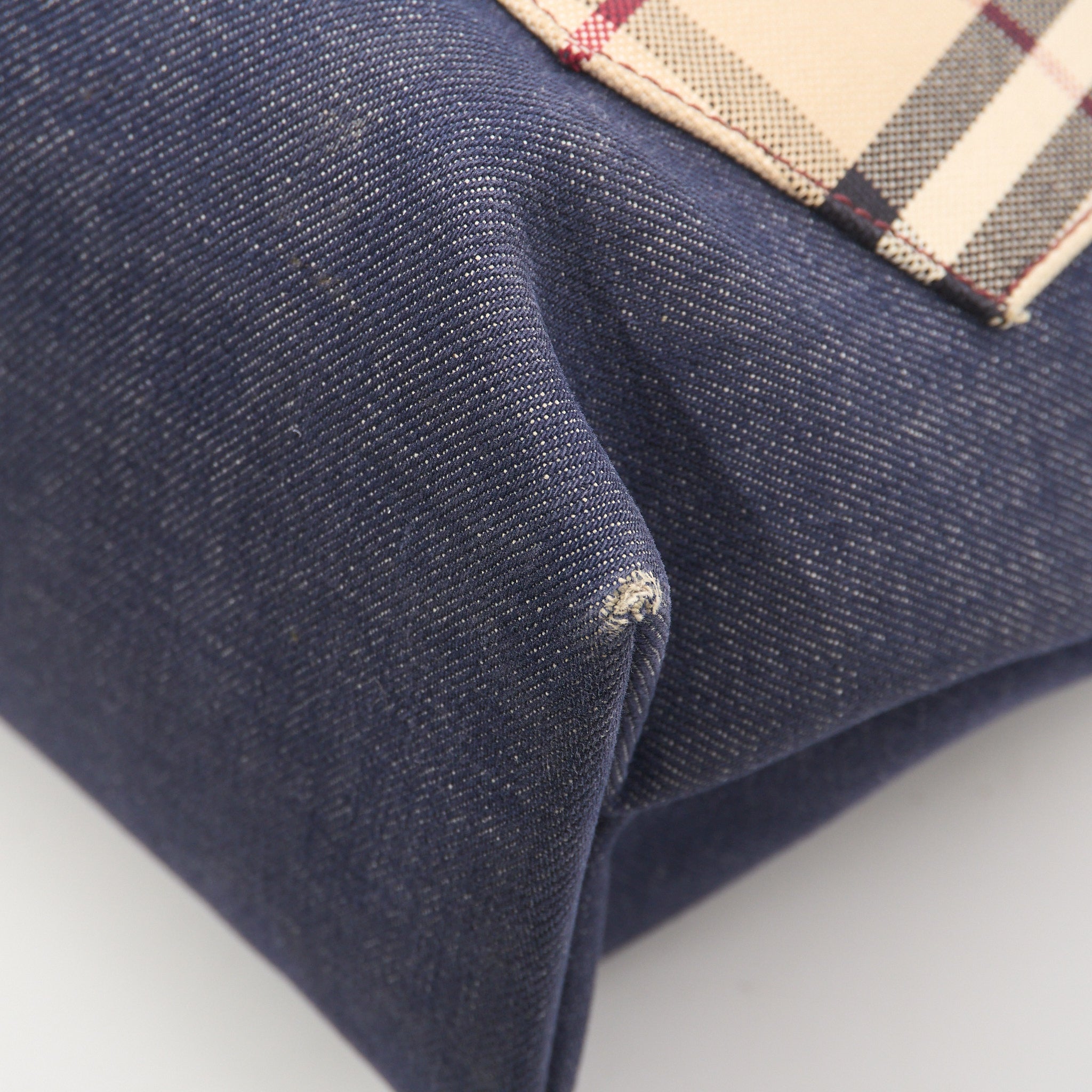 Burberry Vintage Denim Jean Tote