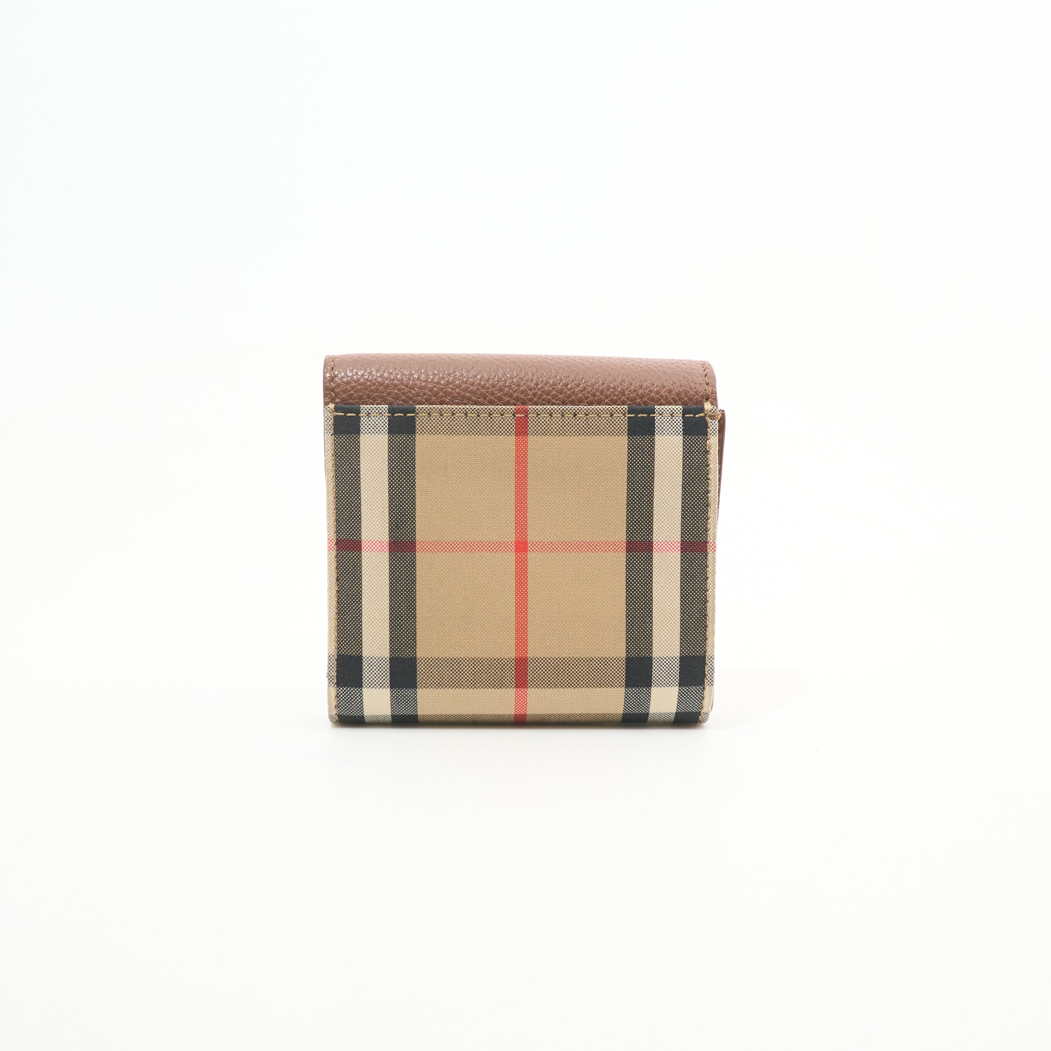 Burberry Check & Tan Wallet