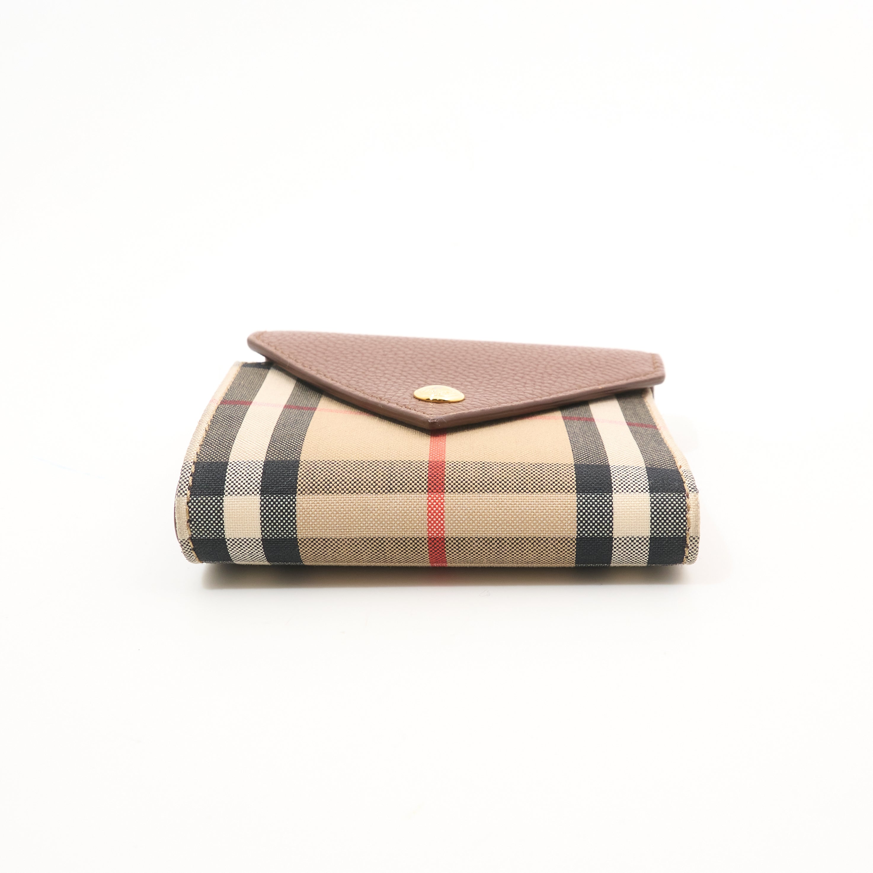 Burberry Check & Tan Wallet