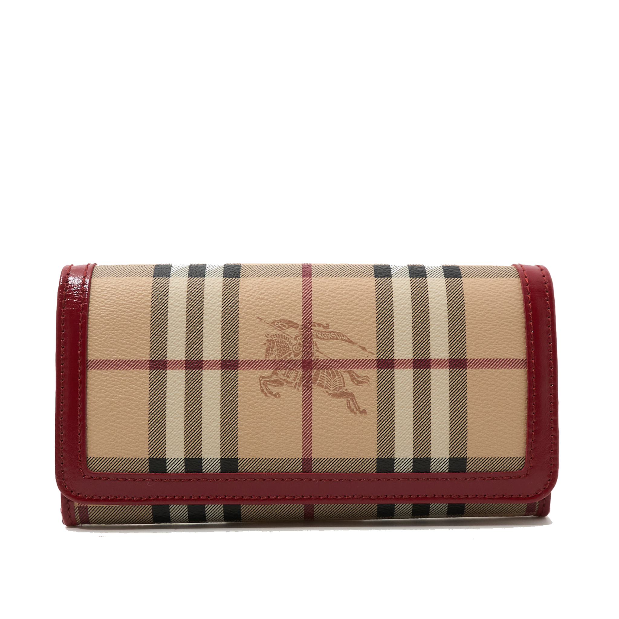 Burberry Check Canvas Wallet