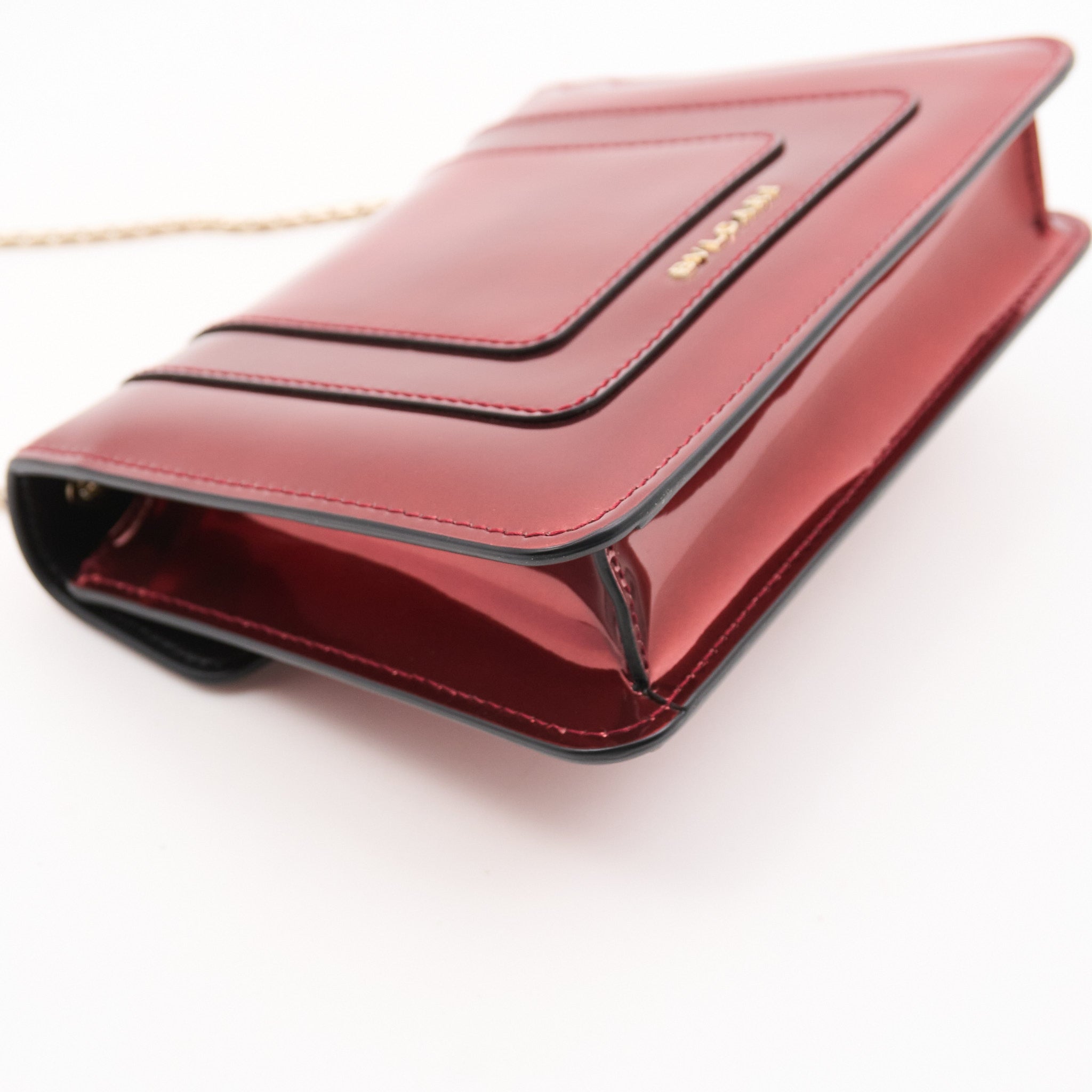 Bvlgari Patent Leather Serpenti Forever Shoulder Bag