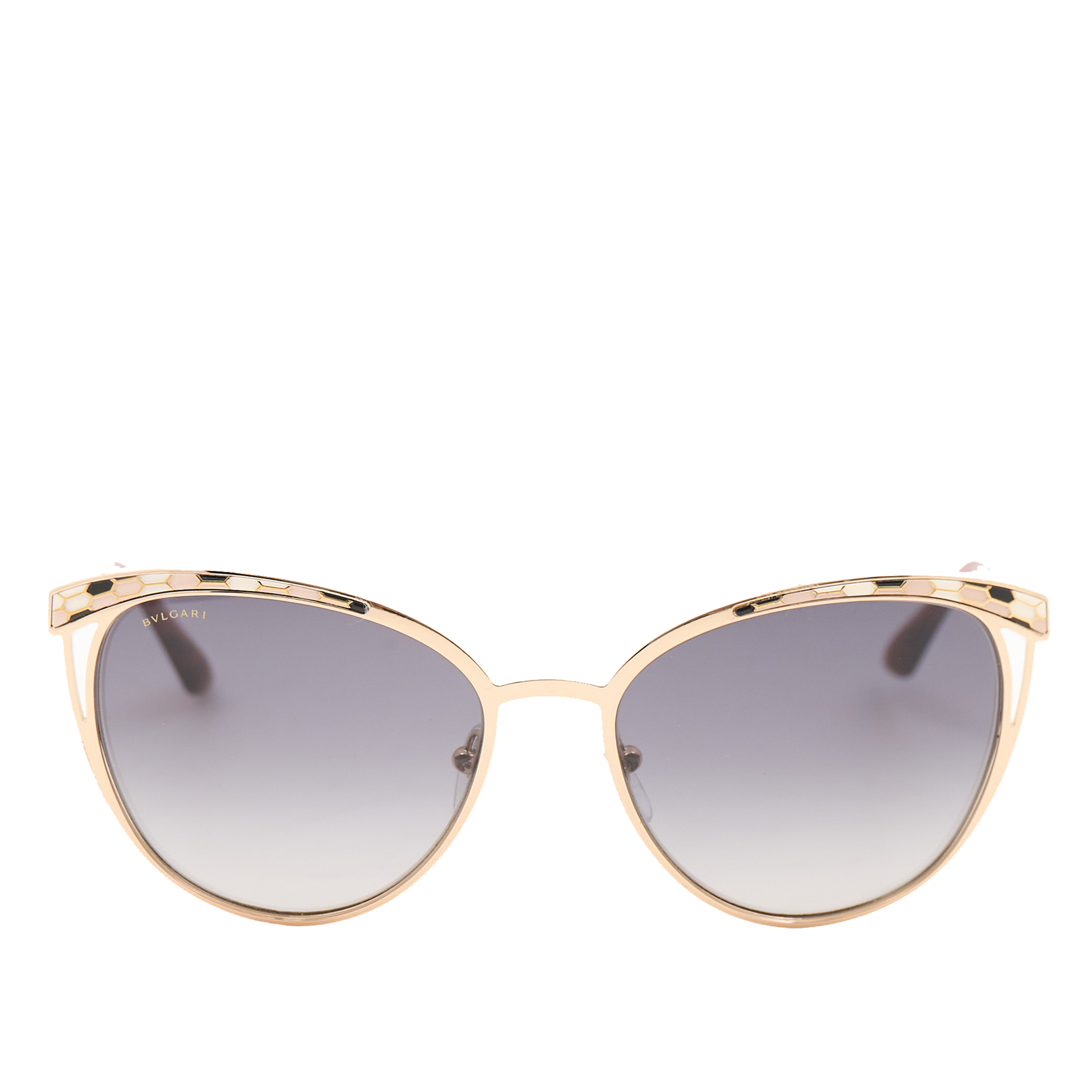 Bvlgari Cat Eye Stainless Steel 6083 Sunglasses