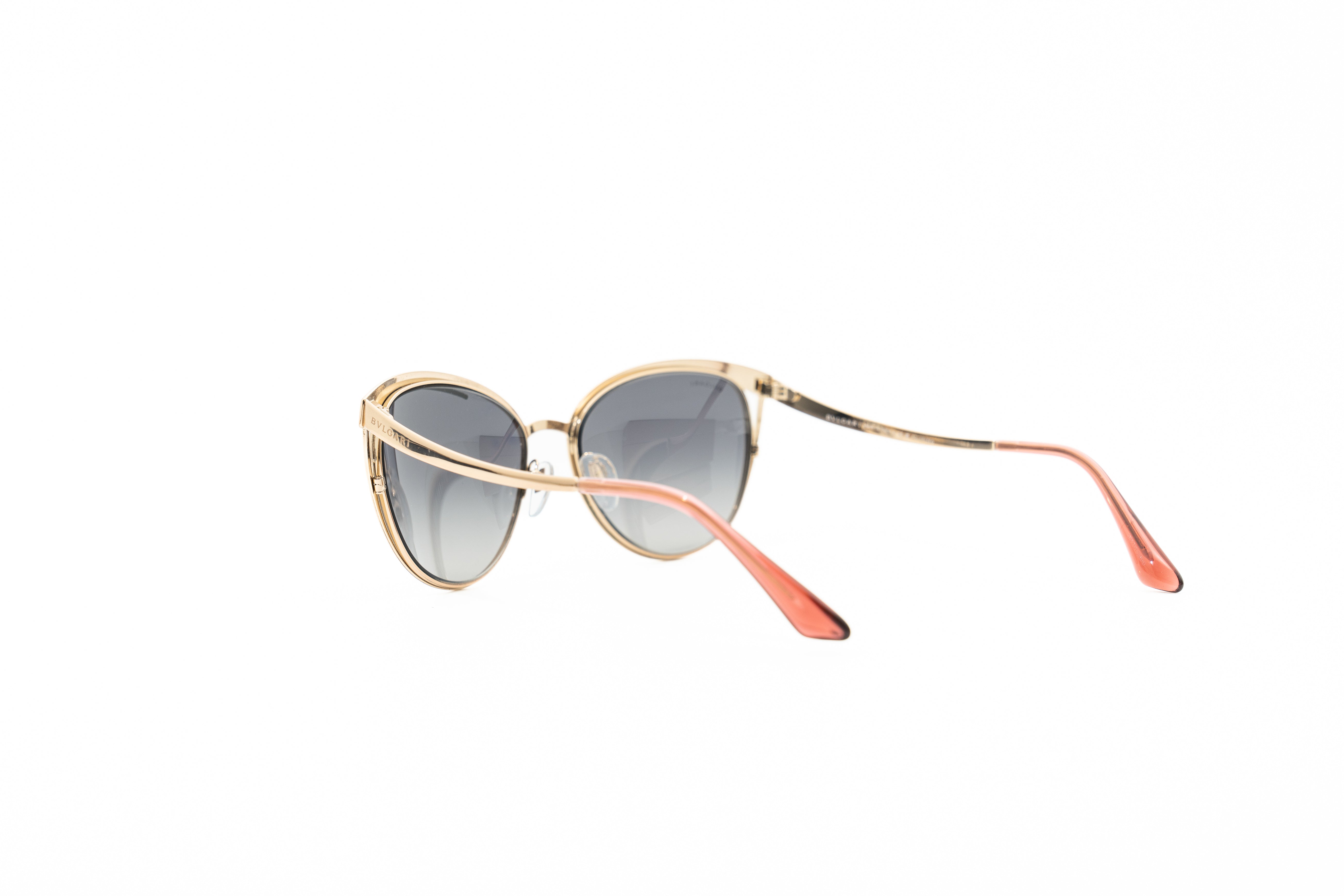 Bvlgari Cat Eye Stainless Steel 6083 Sunglasses